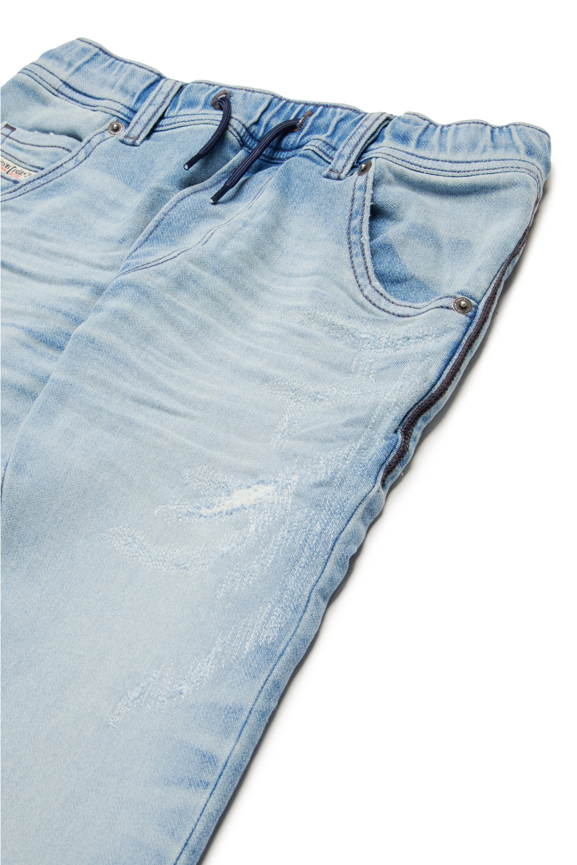JoggJeans® tapered chiaro con rotture - Krooley