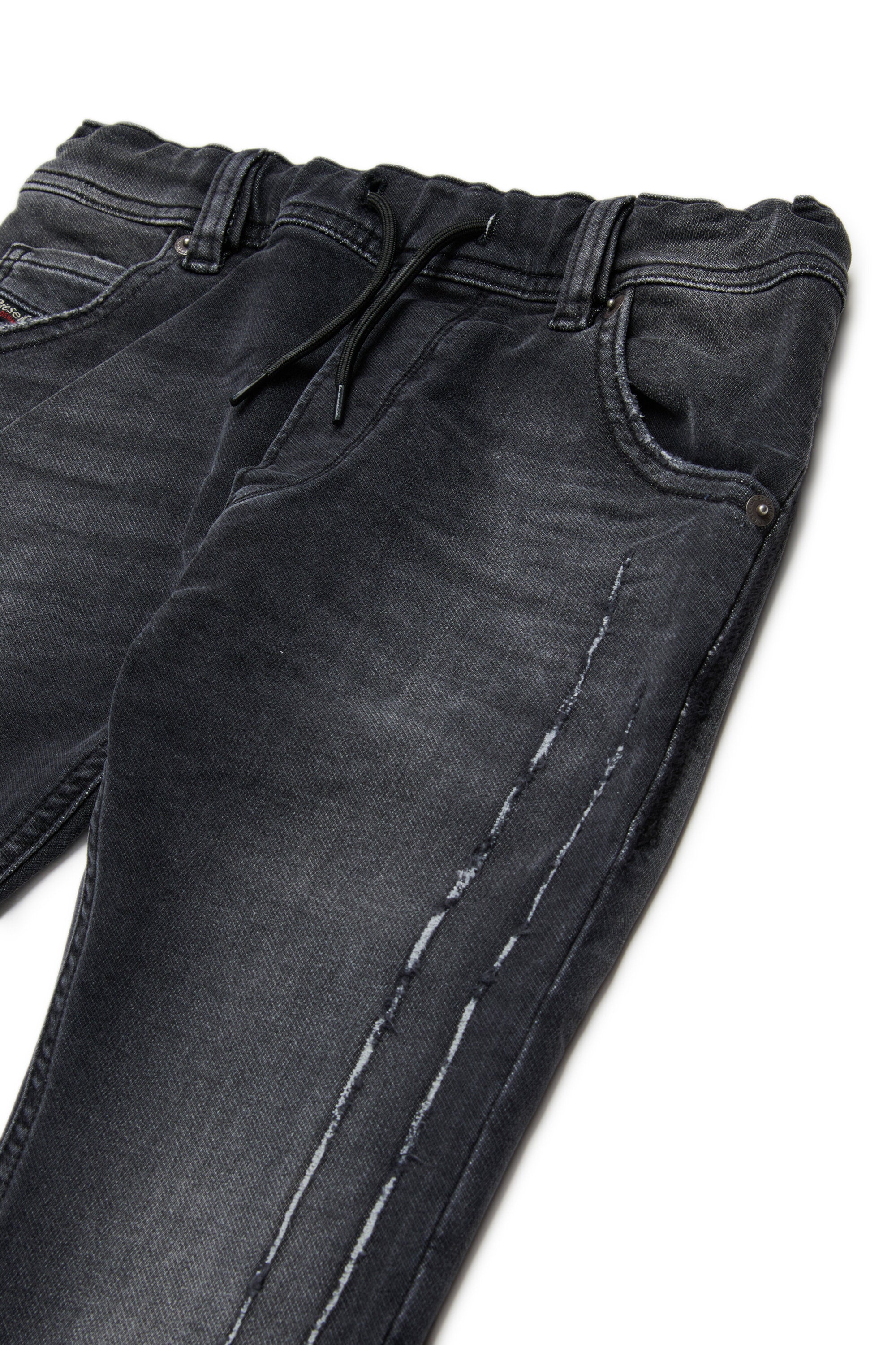 JoggJeans® Regular-Fit in Grau gewaschen - KROOLEY