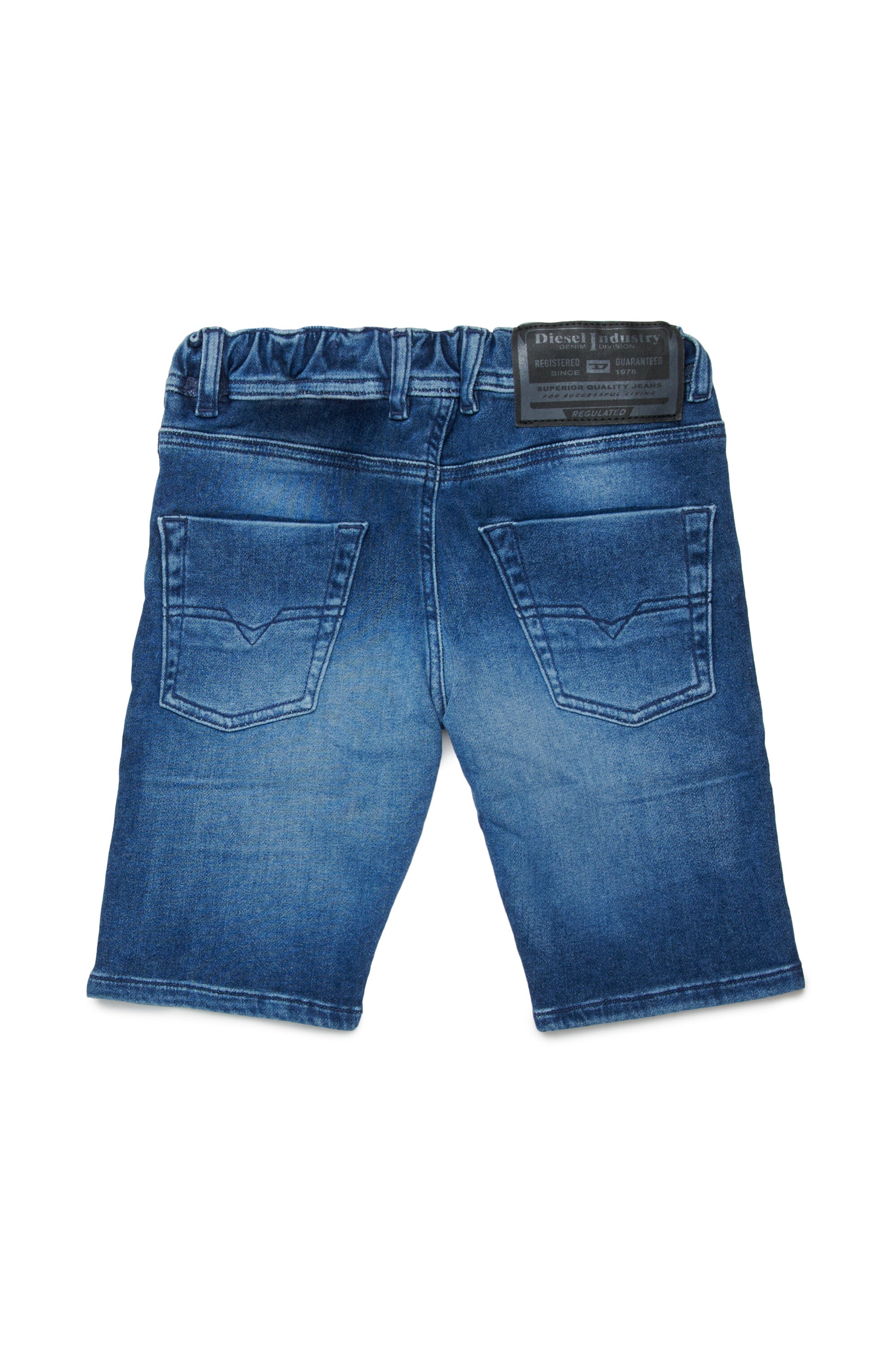 Shorts JoggJeans® blu scuro con sfumature