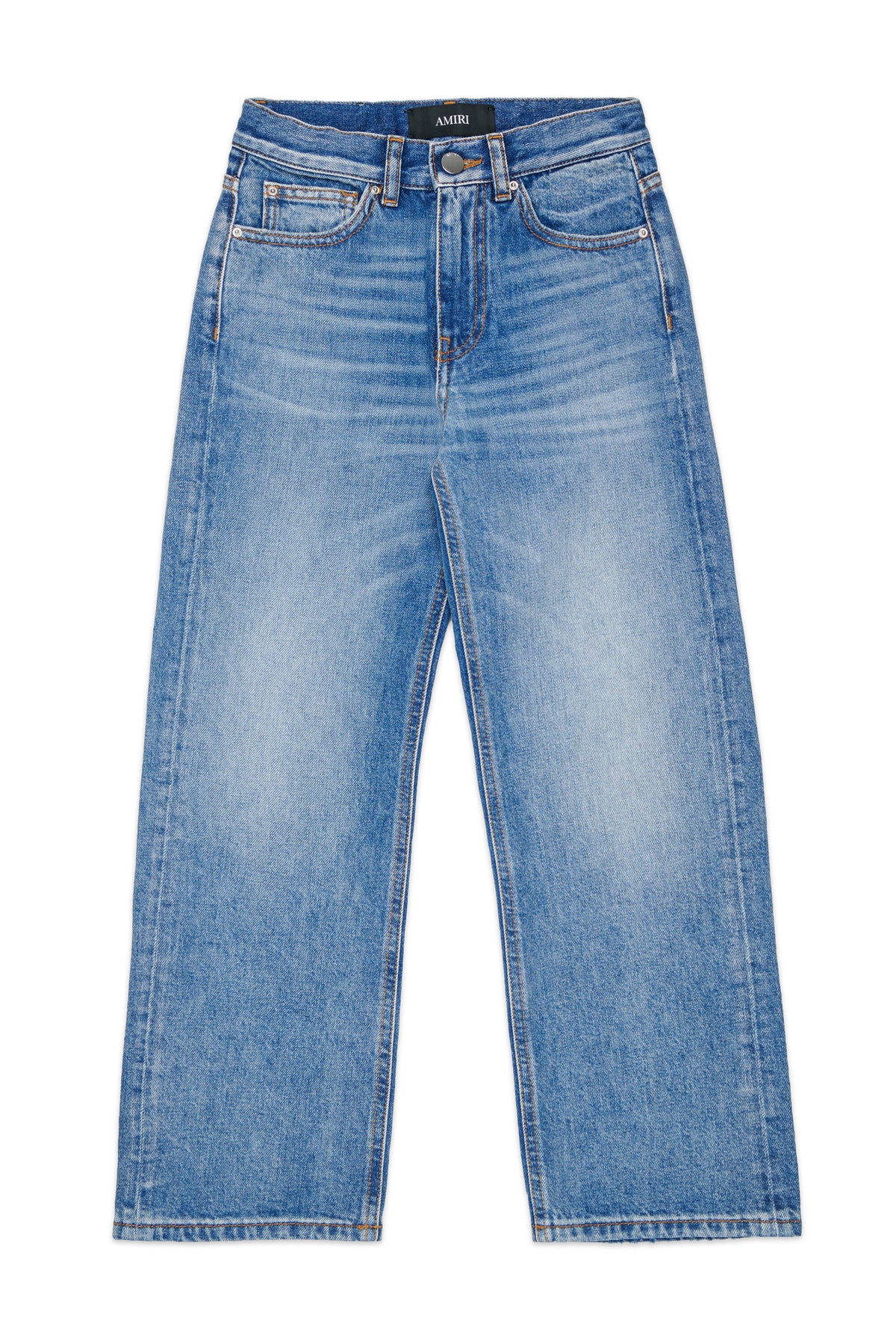 Jeans regular bleu moyen