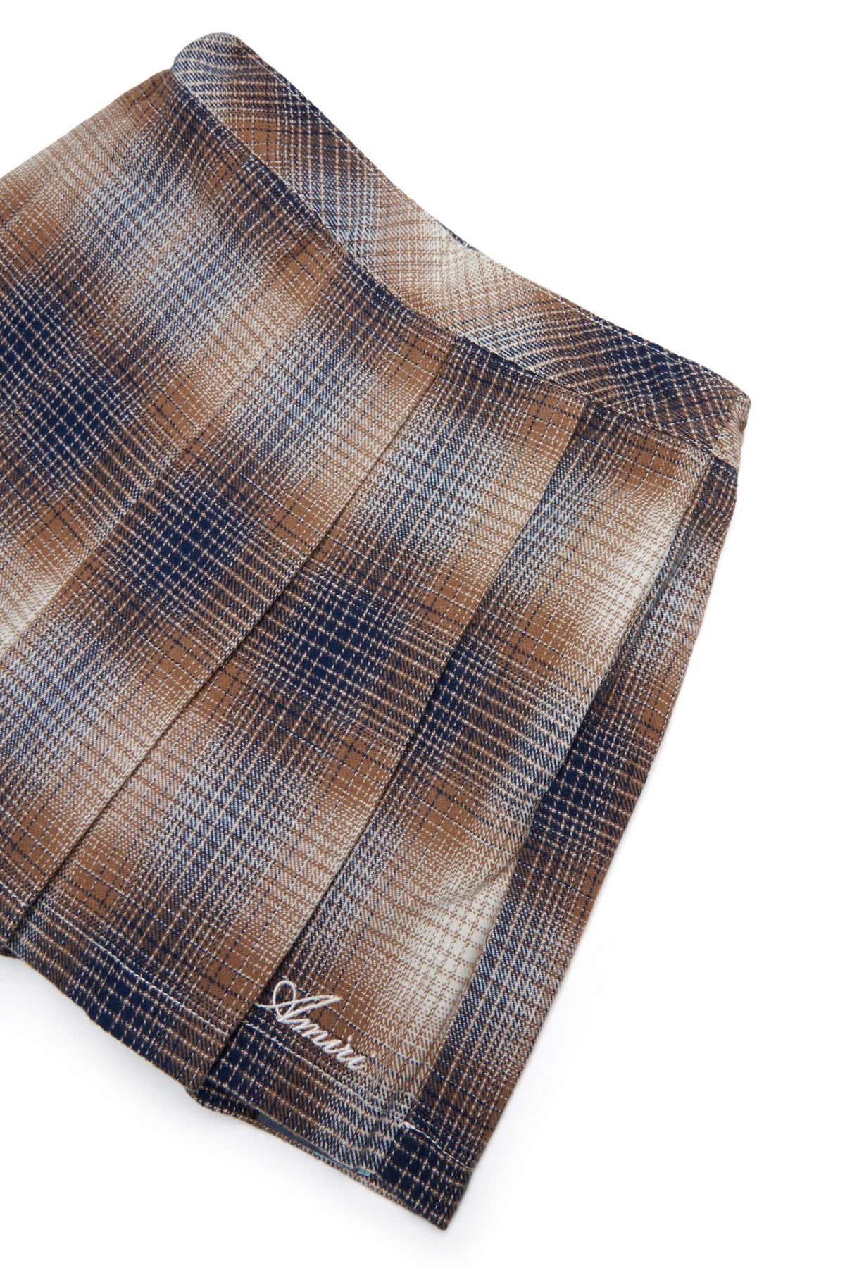 Jupe-short à motif carreaux