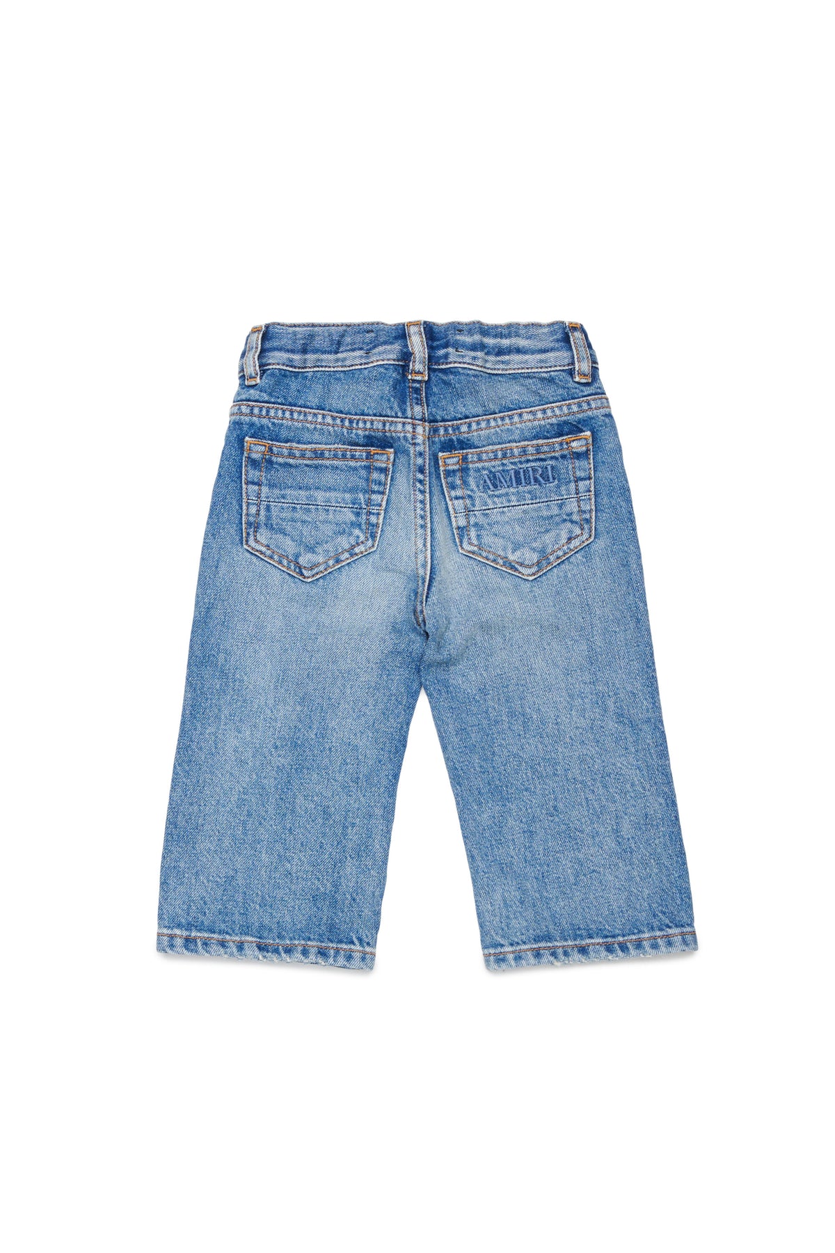 Jeans corte regular en azul claro
