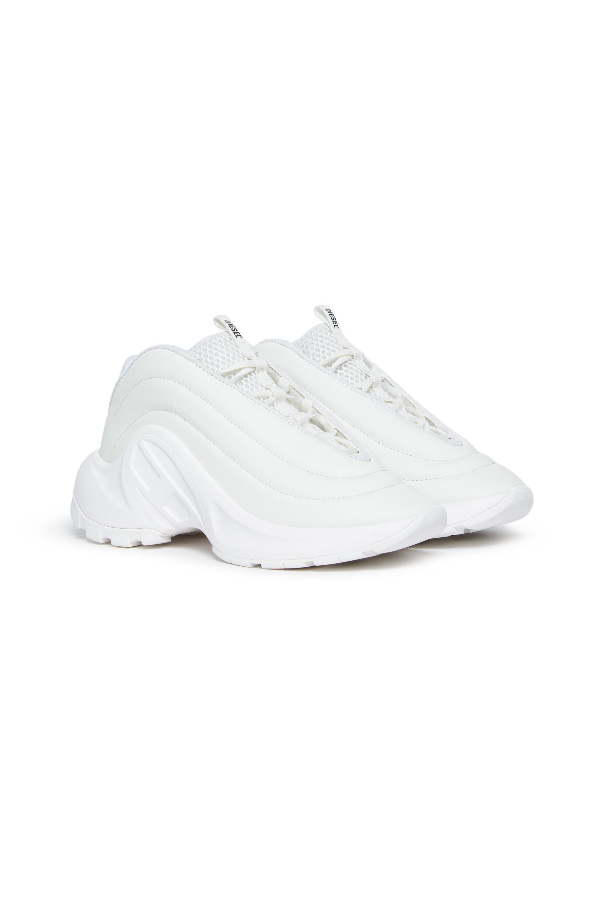 Sneakers mid D-Runner con logo Oval D