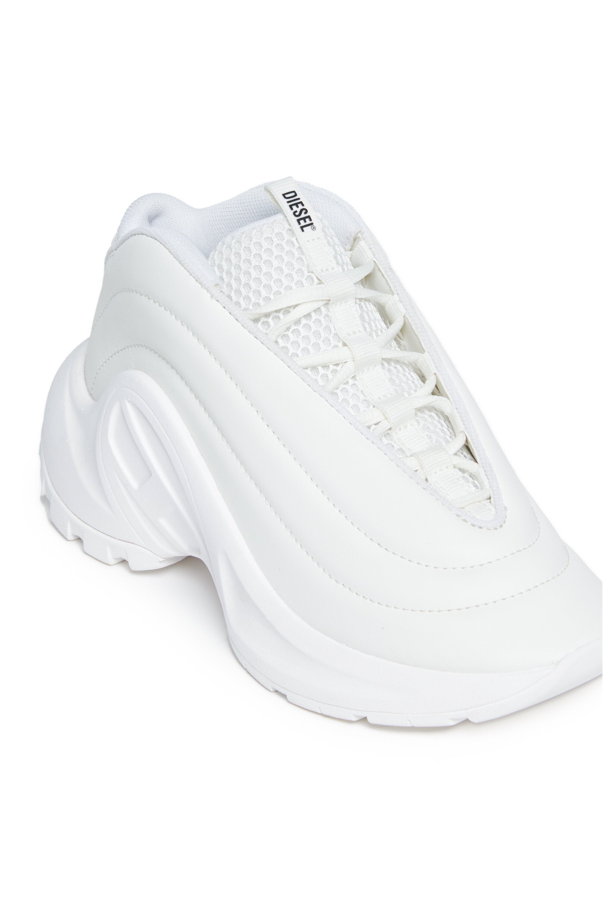 Sneakers mid D-Runner con logo Oval D