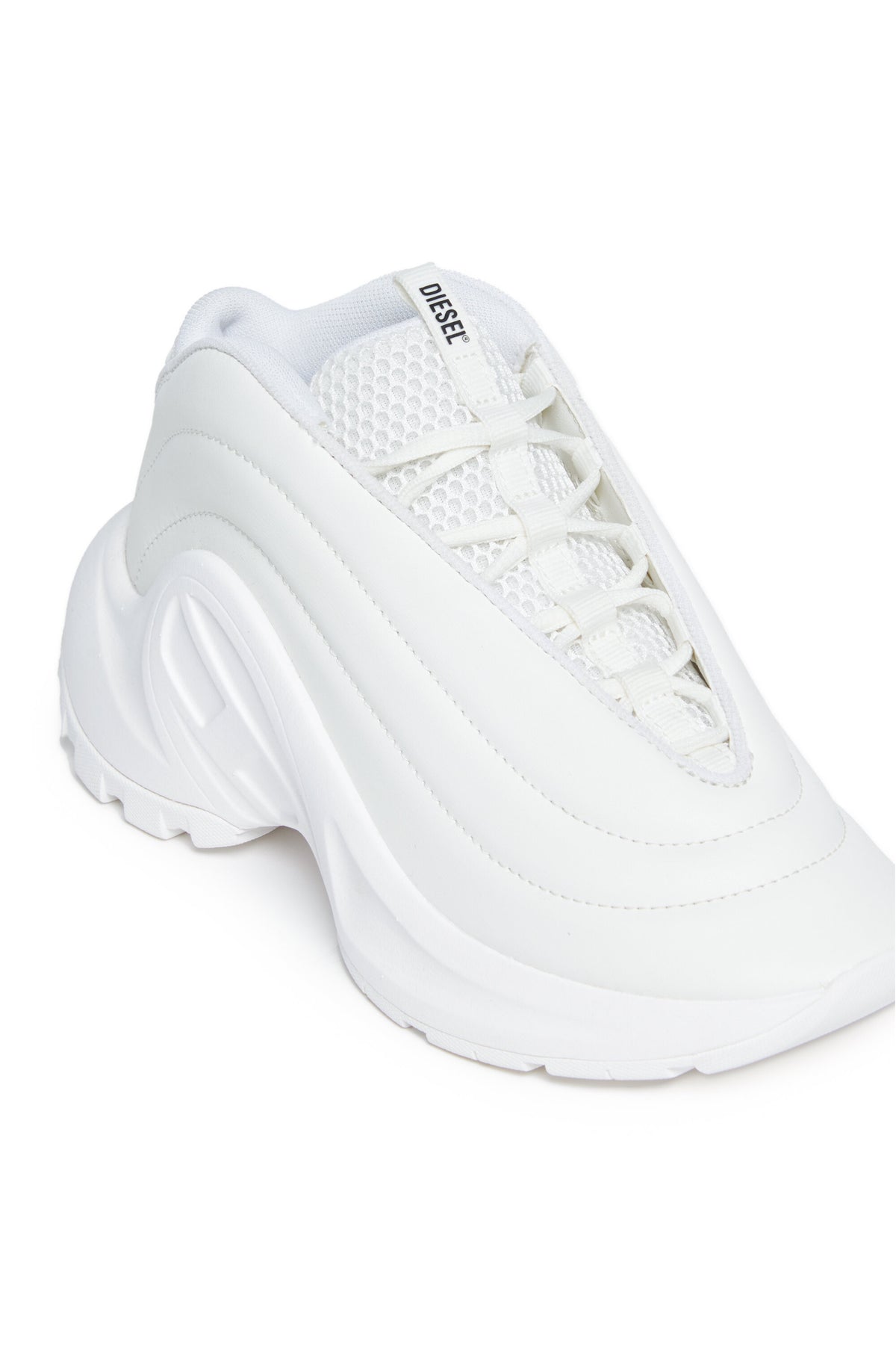 Sneakers mid D-Runner con logo Oval D