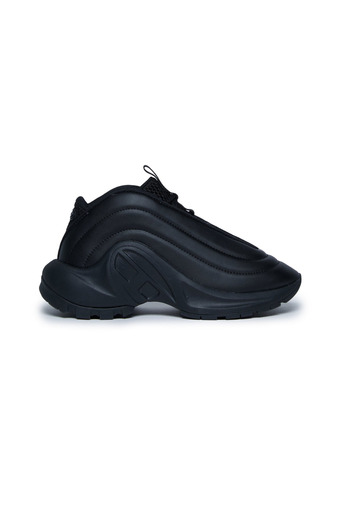 Mid D-Runner Turnschuhe mit gebrandetem Oval D Logo