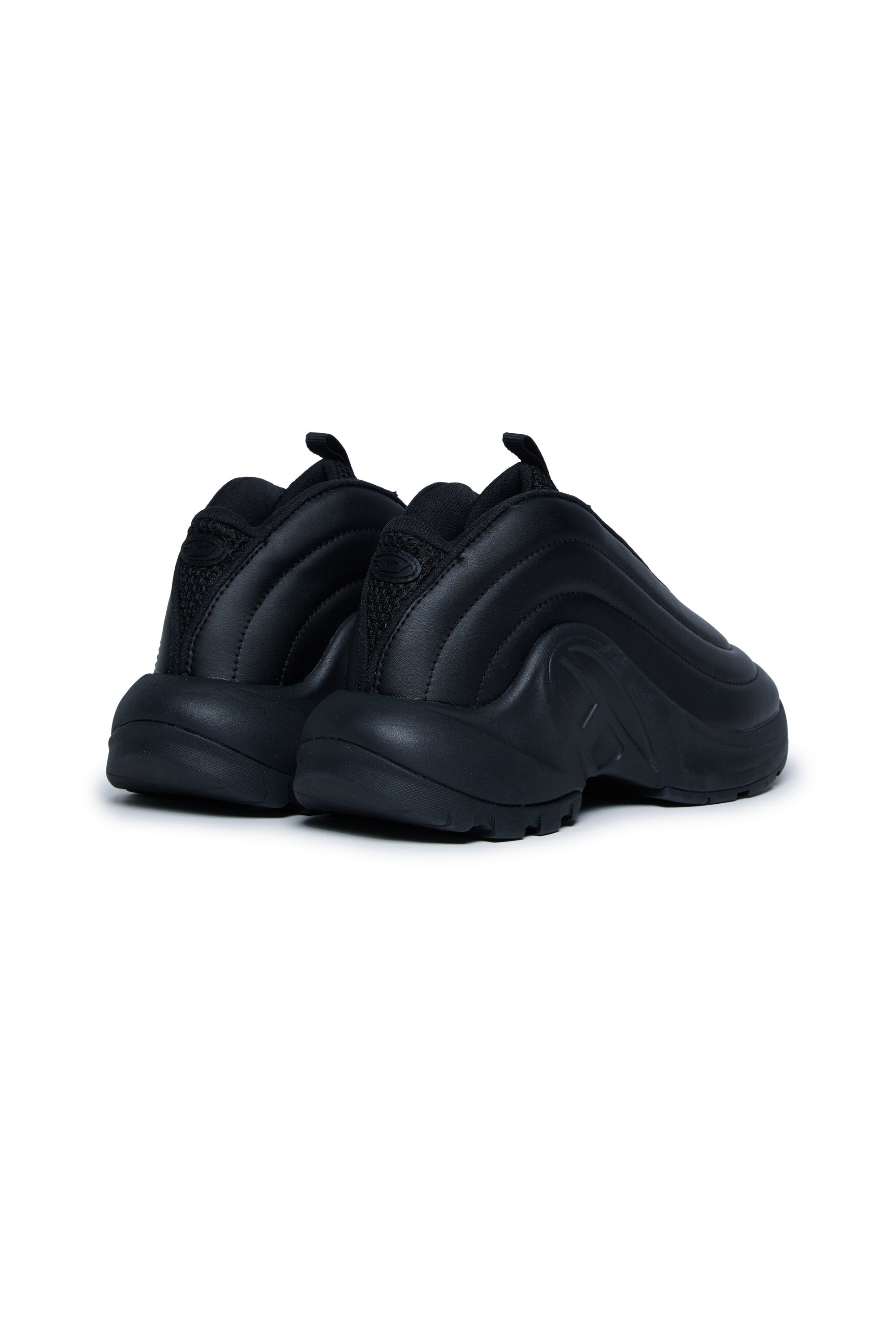 Mid D-Runner Turnschuhe mit gebrandetem Oval D Logo