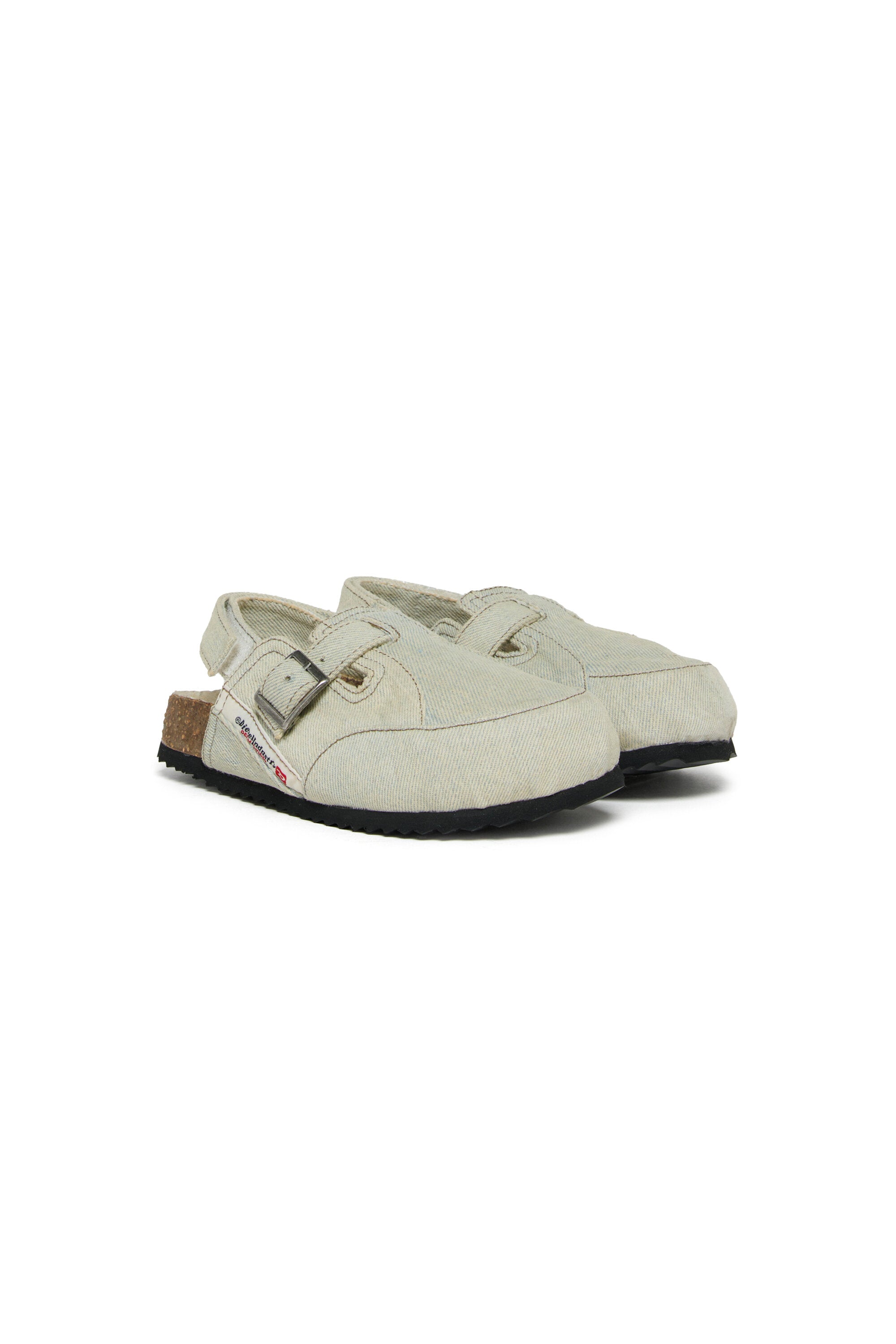 Sandalias D-Woodstock en denim efecto used