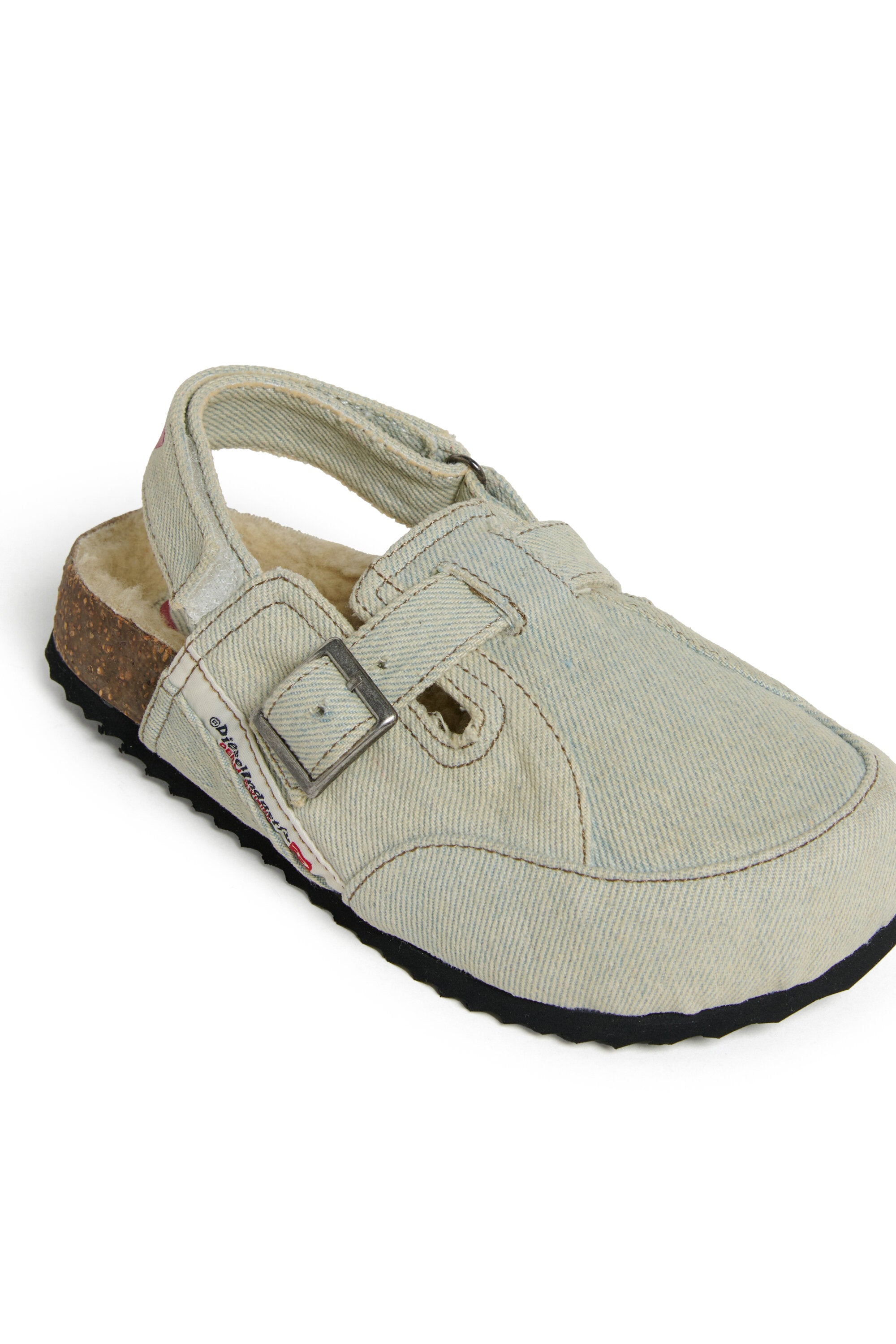 Sandalias D-Woodstock en denim efecto used