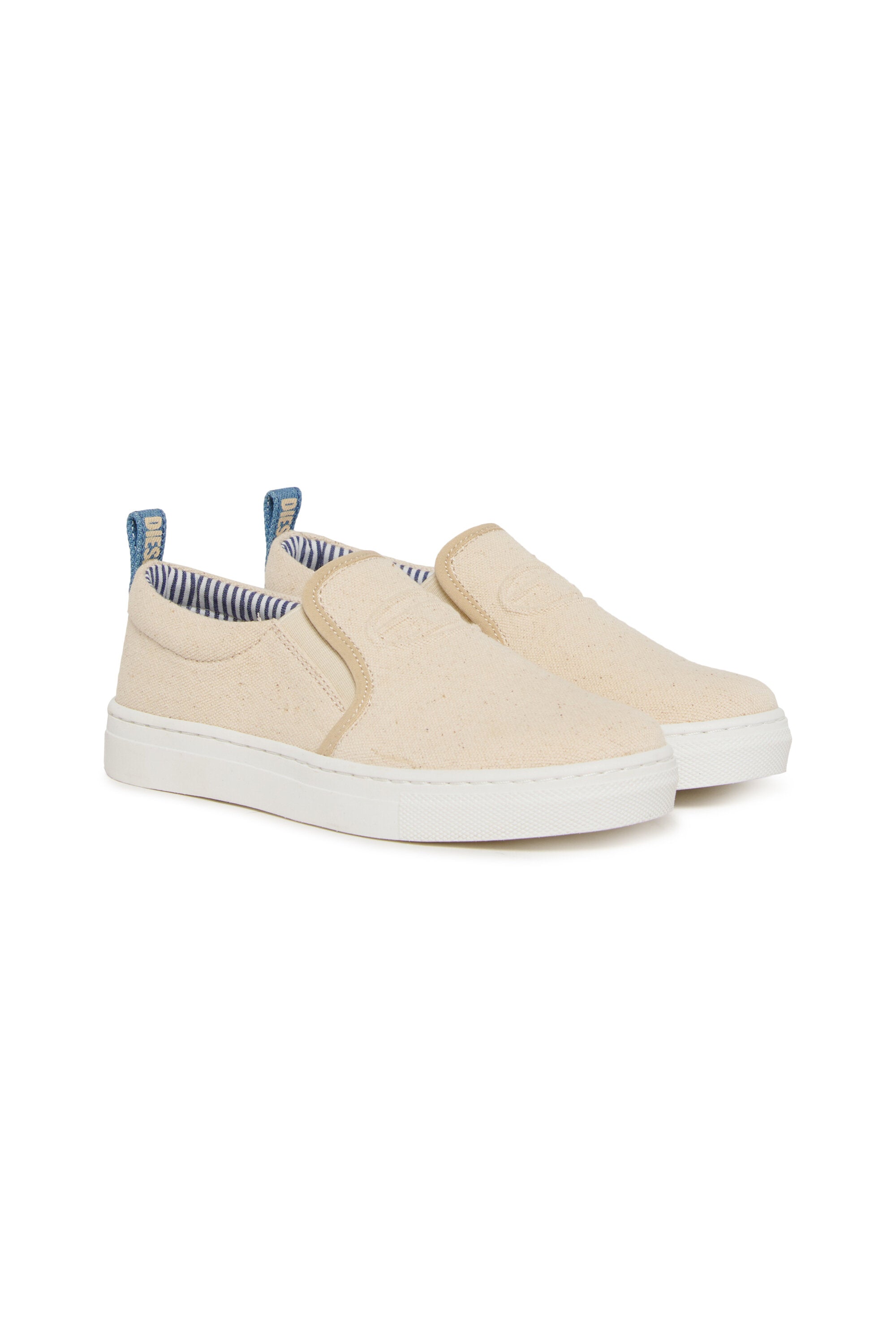 Sneakers slip on con logo