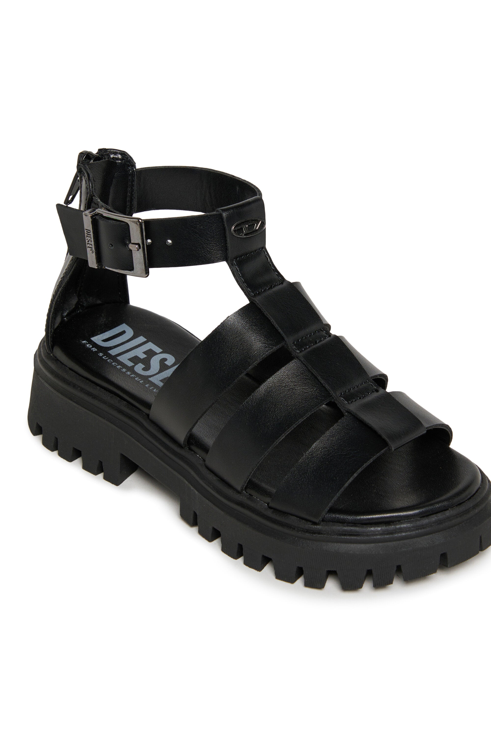 Sandalen mit Logo
