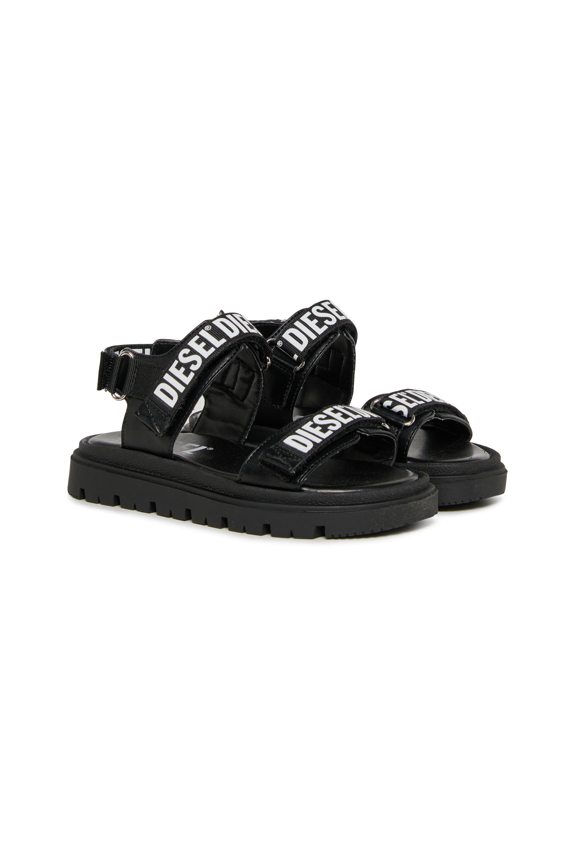 Sandalen mit Logo
