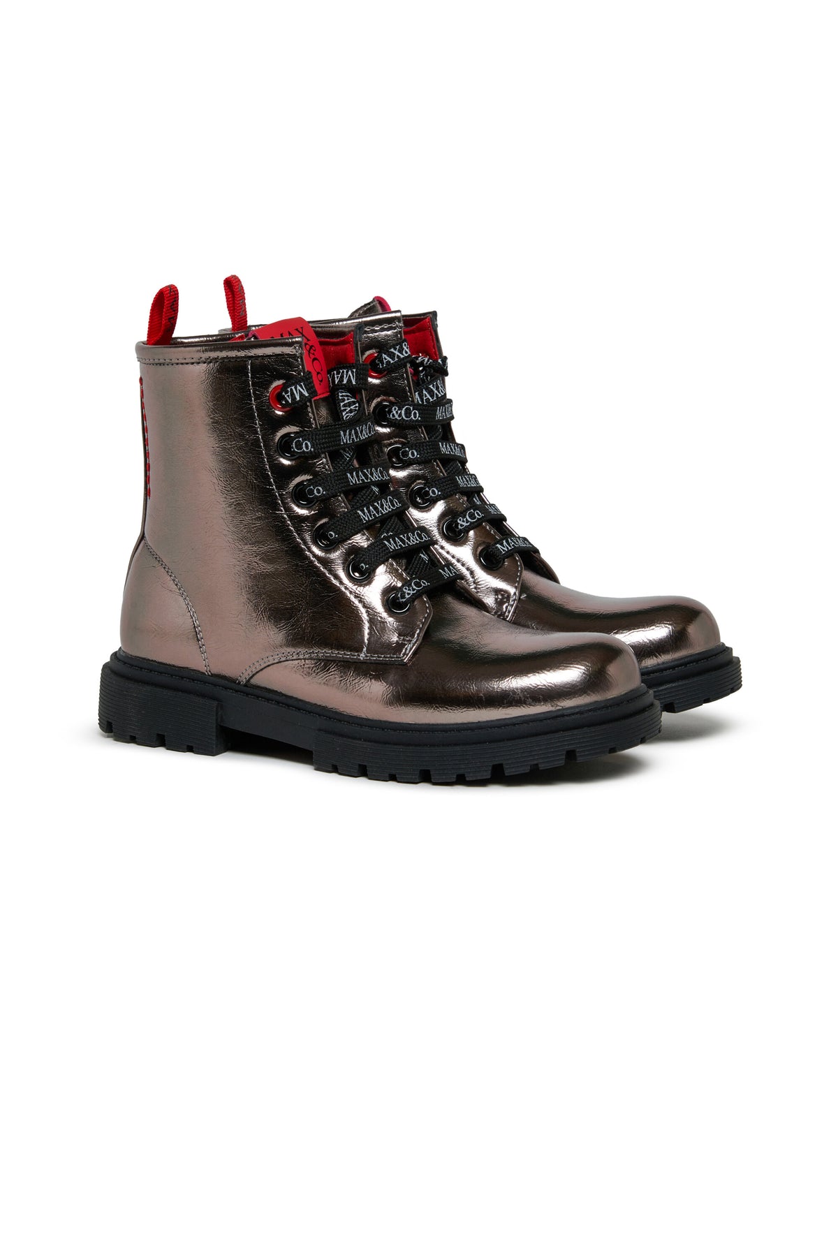 Stiefeletten mit Logo