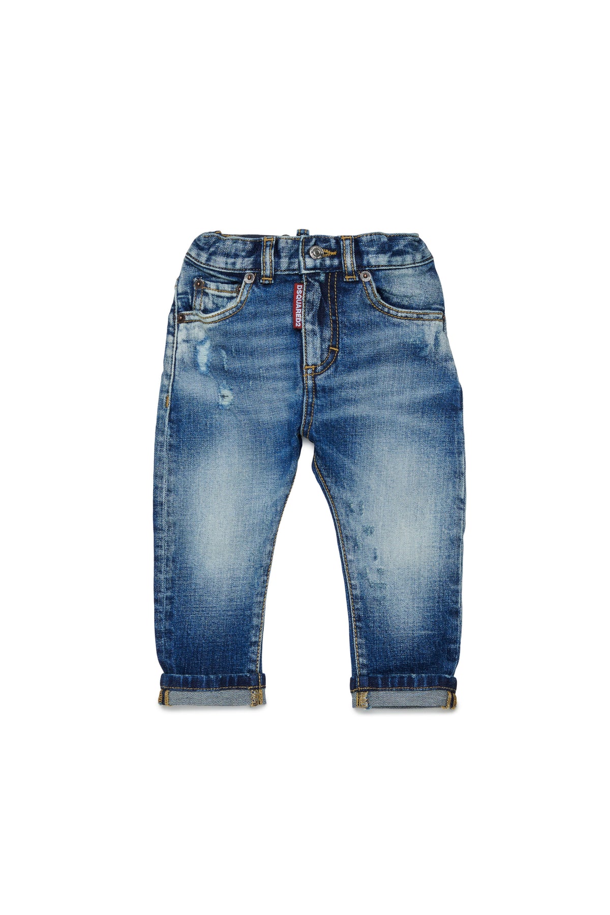 Hellblaue Slim-Jeans