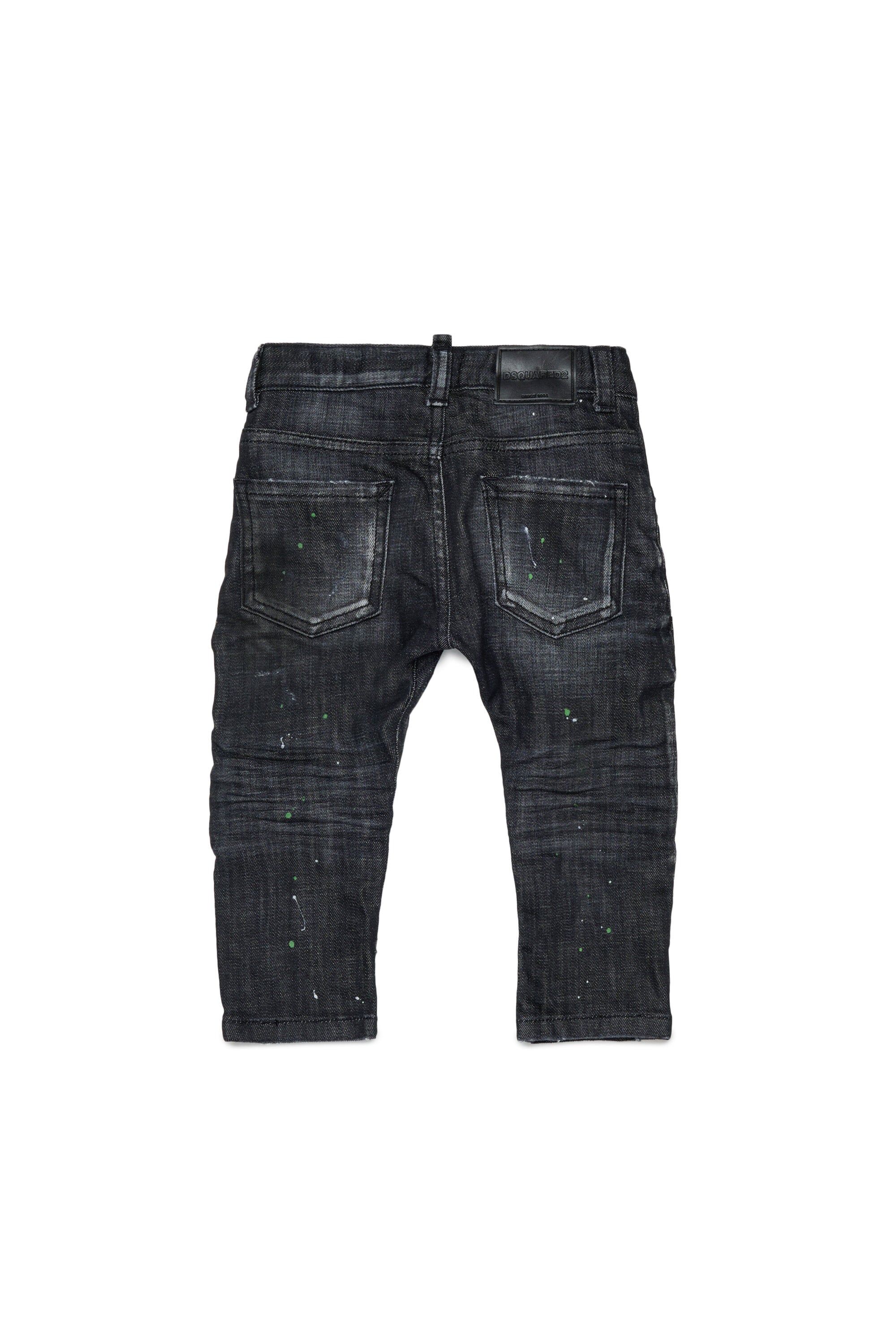 Jeans Slim-Passform schwarze Waschung