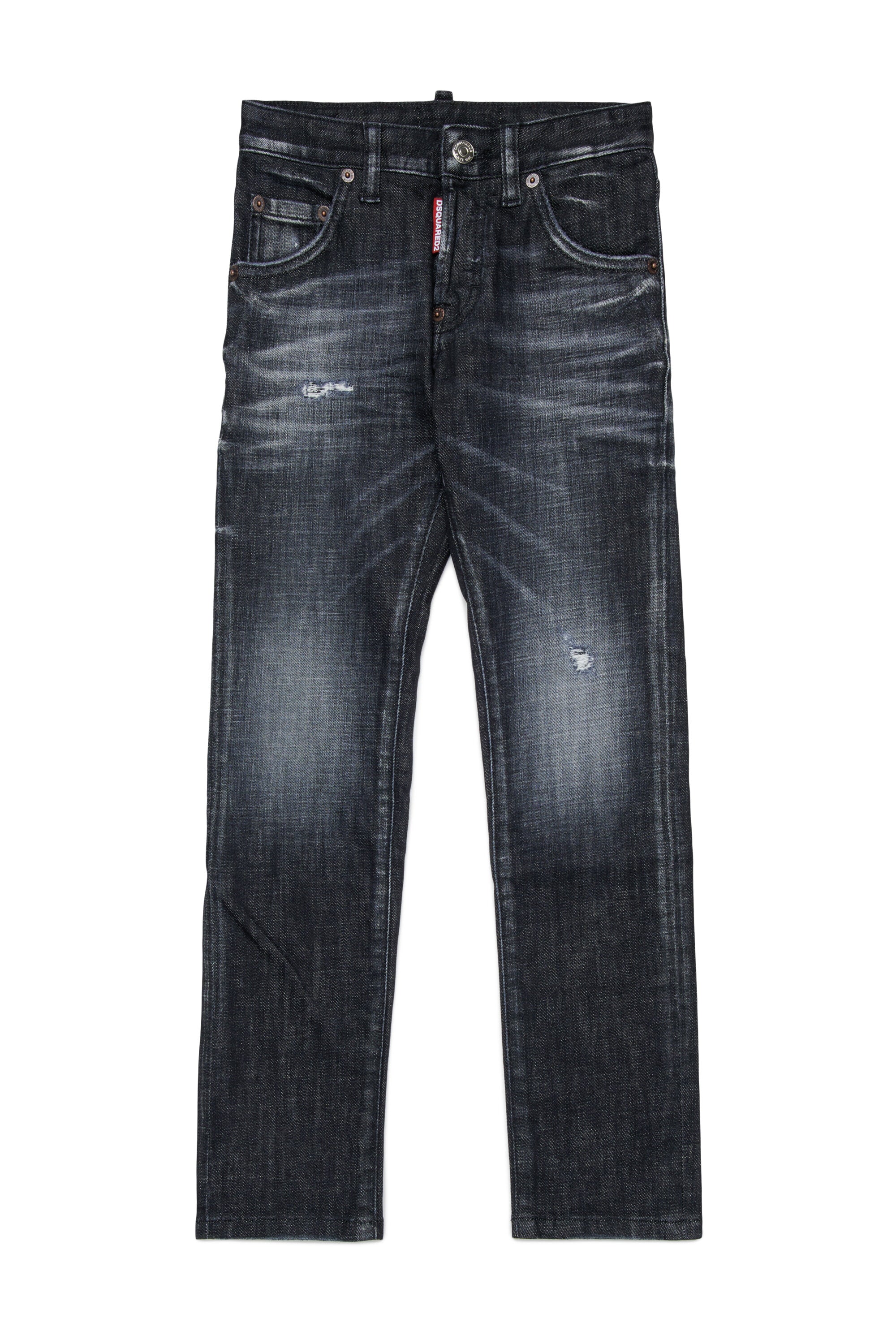 Vaqueros slim negros sombreados con rotos - Cool Guy