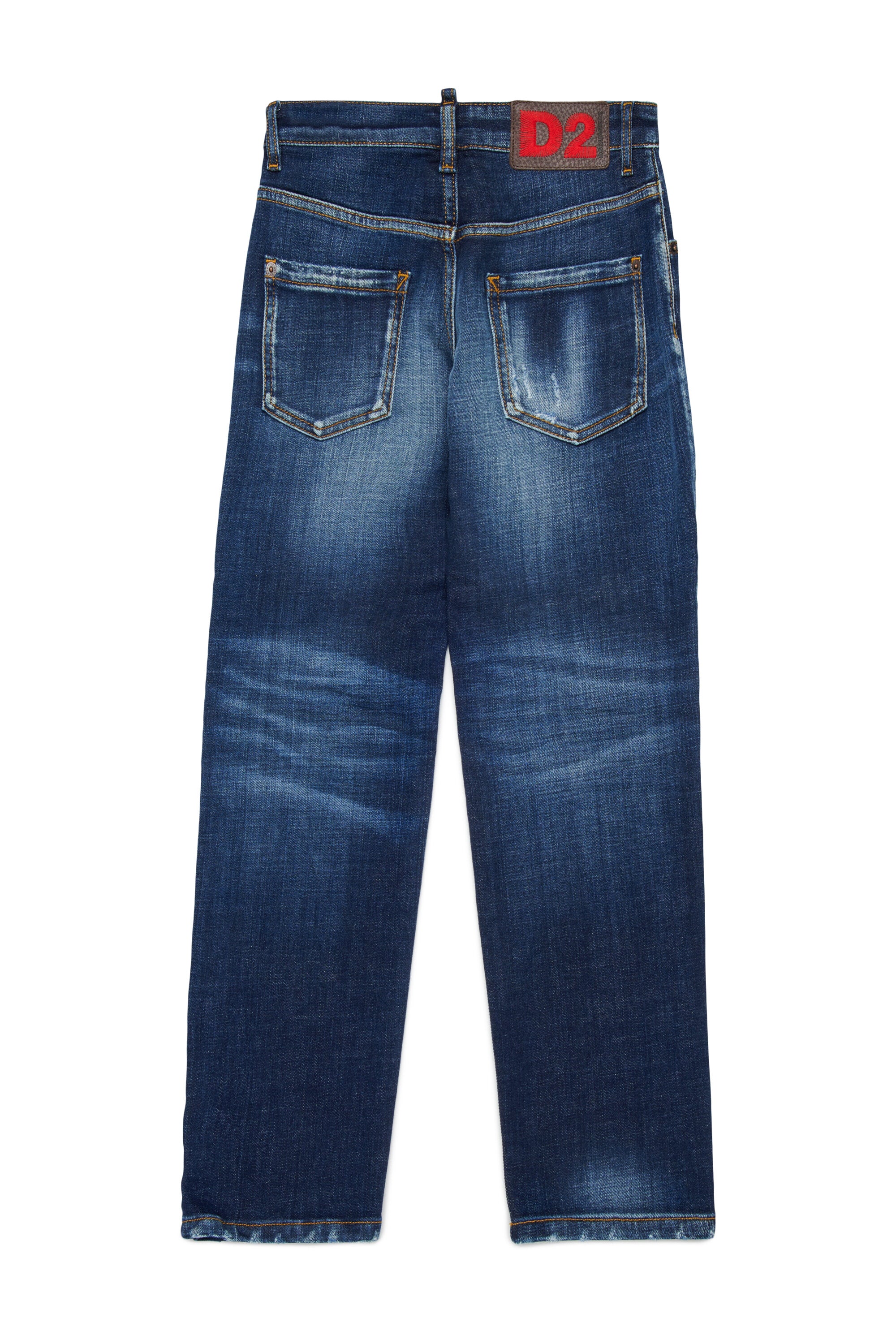 Schattierte dunkelblaue regular jeans - Stanislav