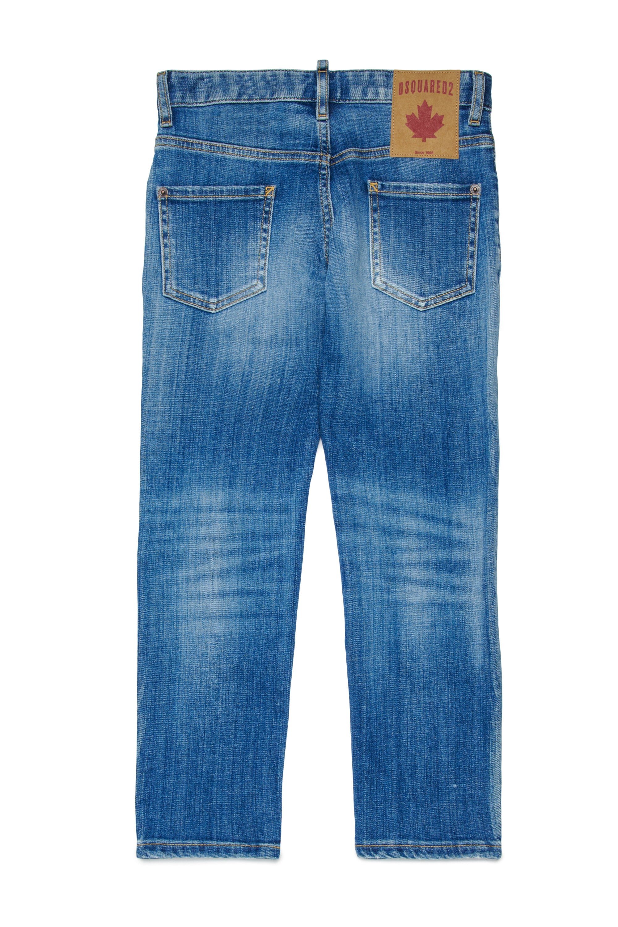 Straight-Jeans in hellblauer Waschung – Stanislav