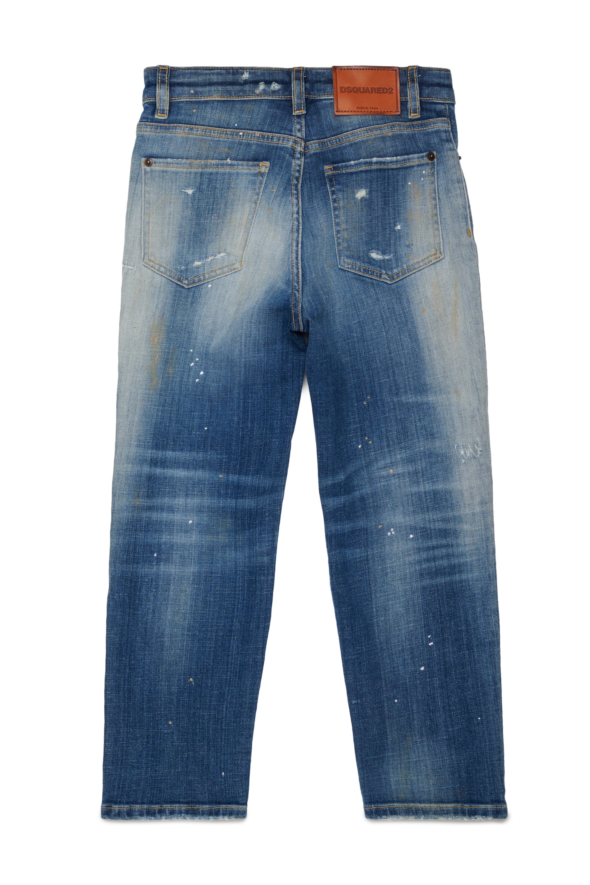 Jeans Straight-Passform in hellblauer Waschung - Boss 10