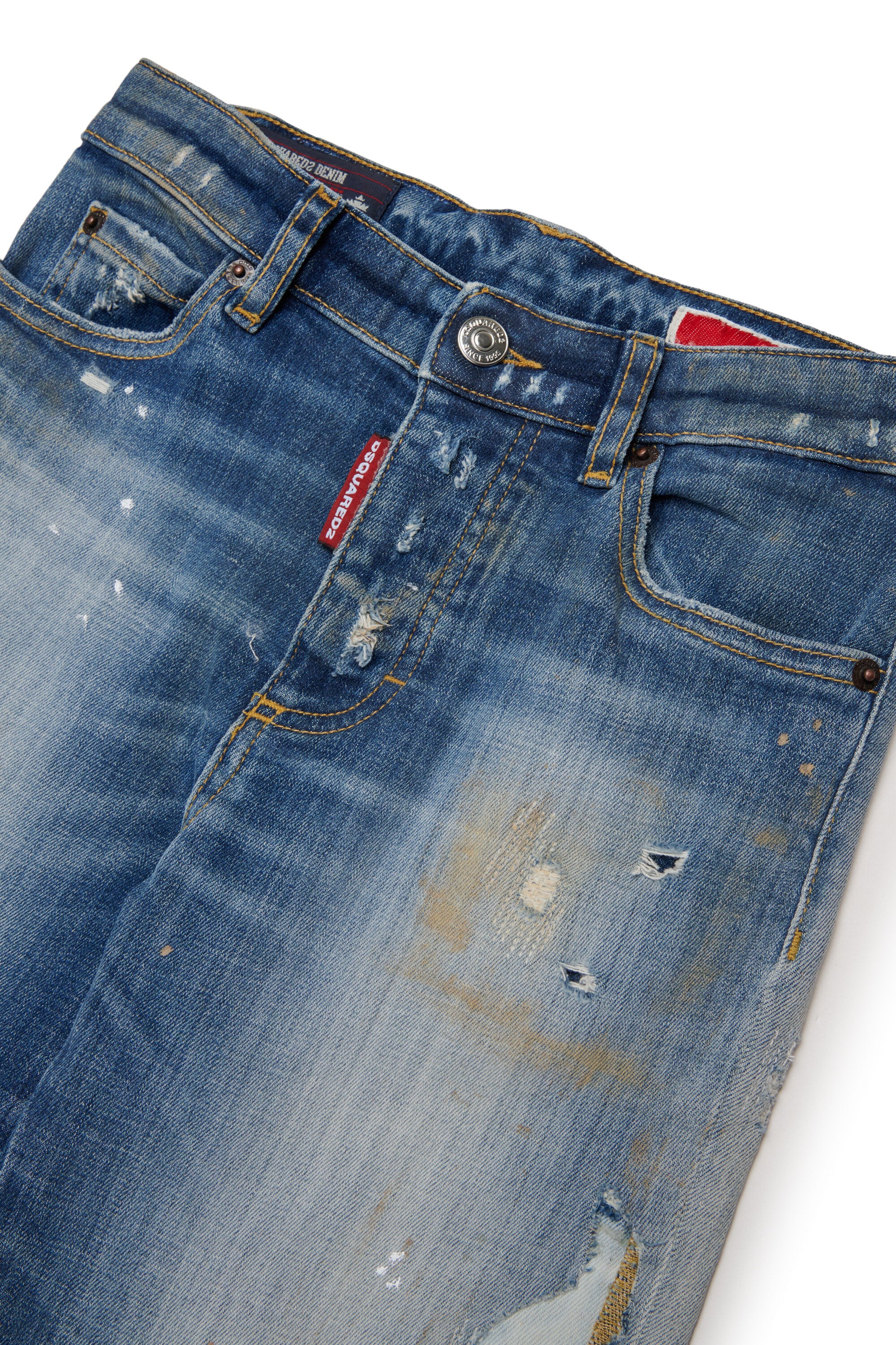 Jeans Straight-Passform in hellblauer Waschung - Boss 10