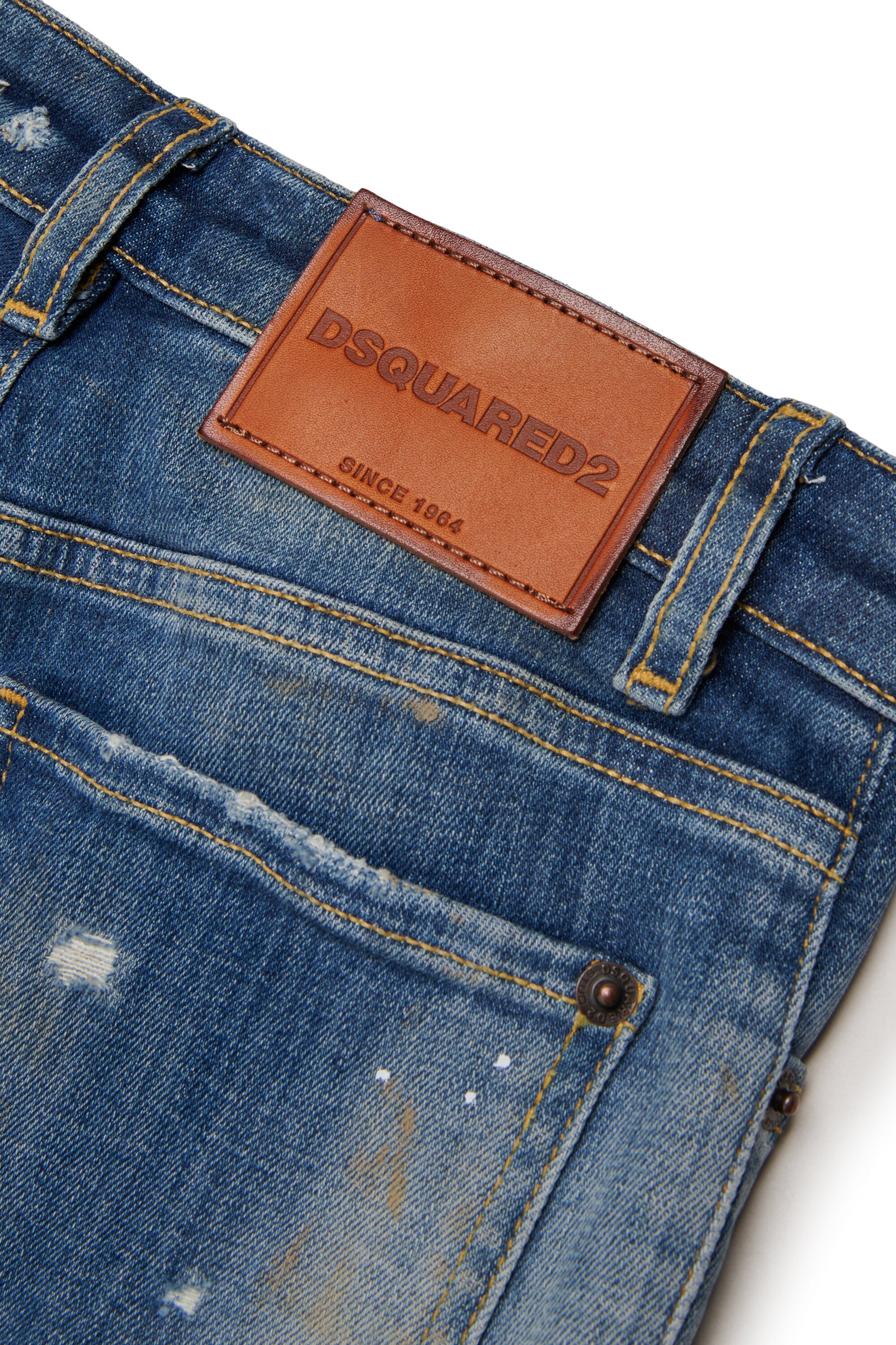 Jeans Straight-Passform in hellblauer Waschung - Boss 10