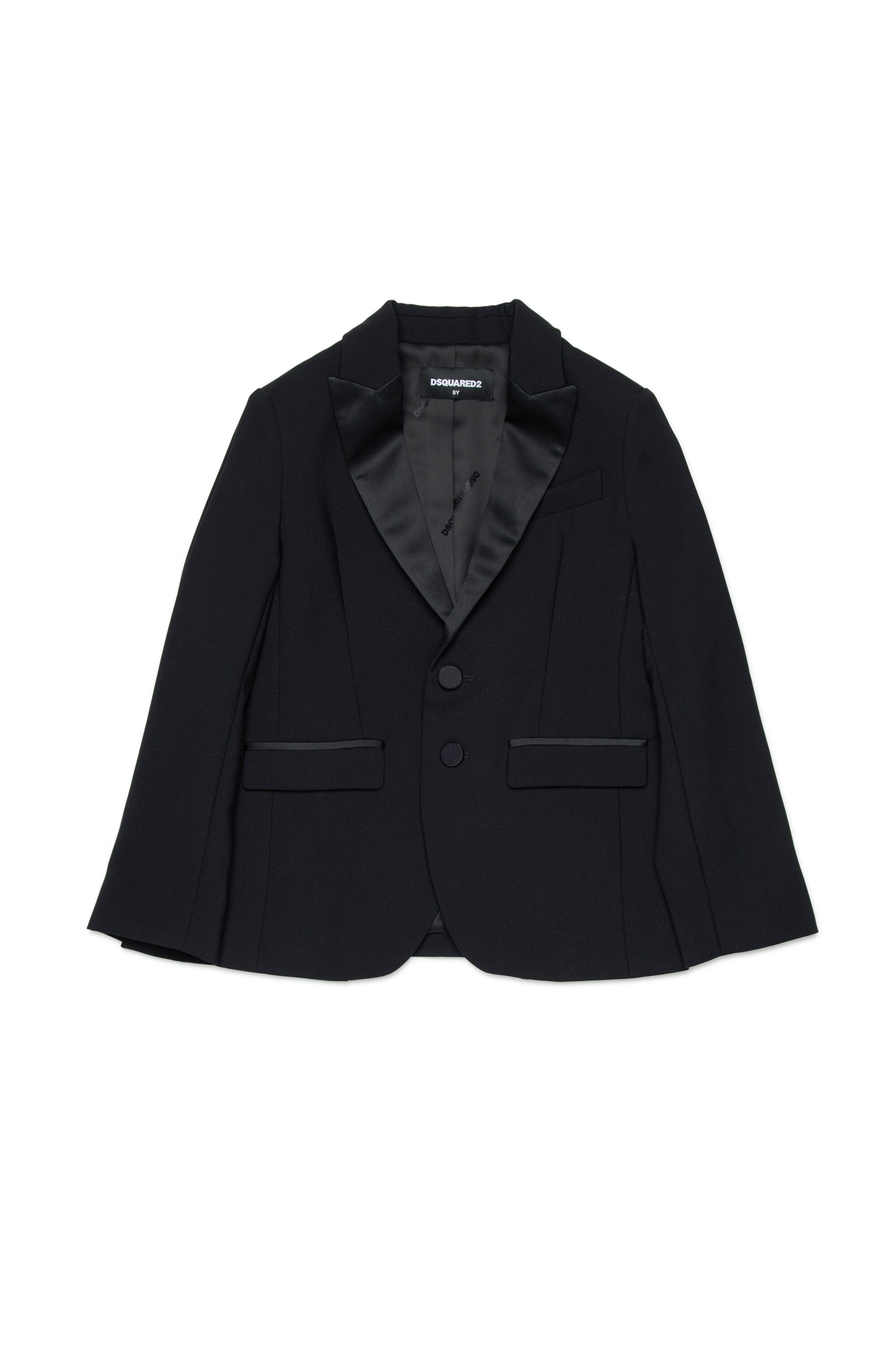 Veste blazer en laine fraîche