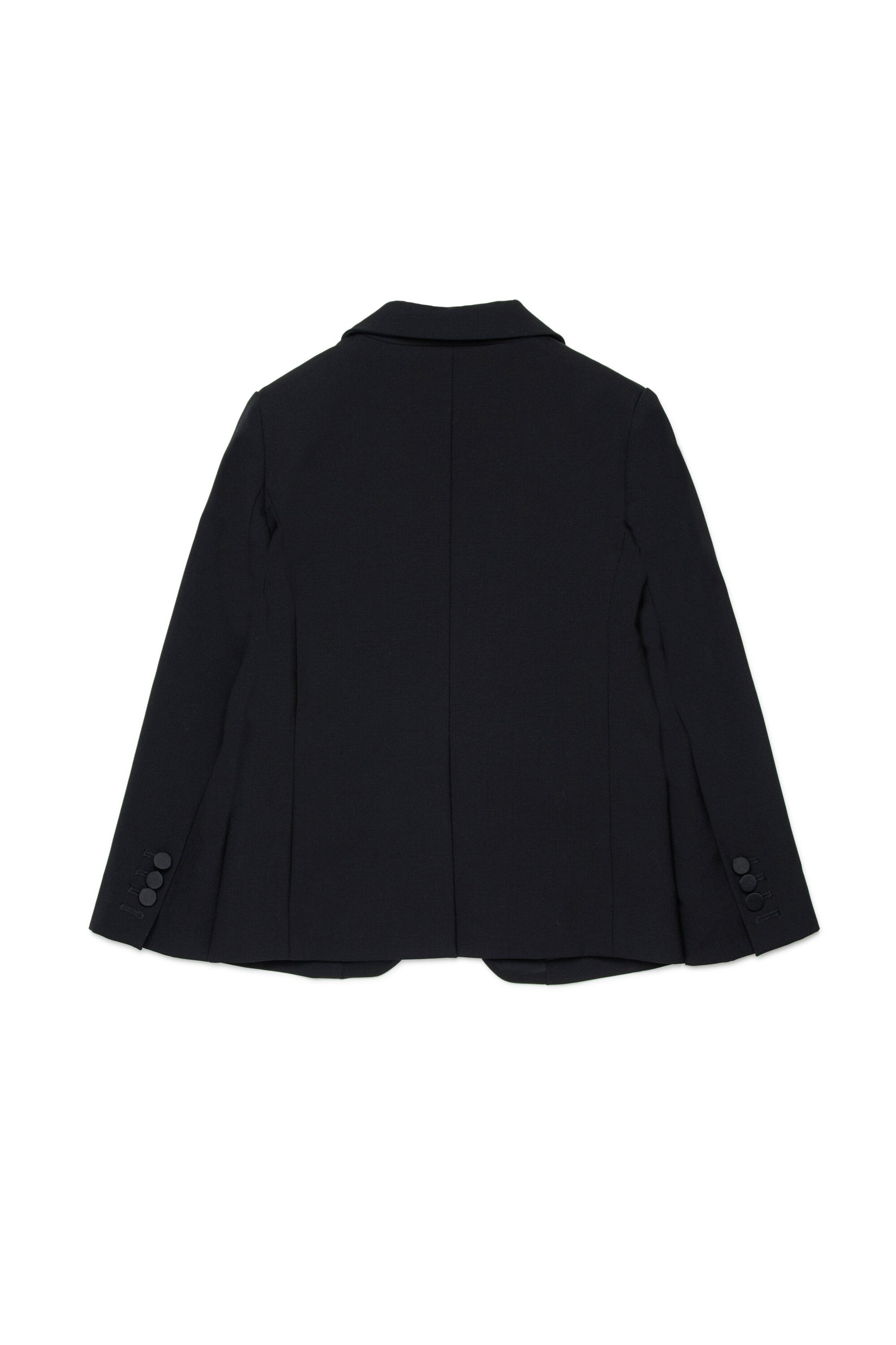 Veste blazer en laine fraîche