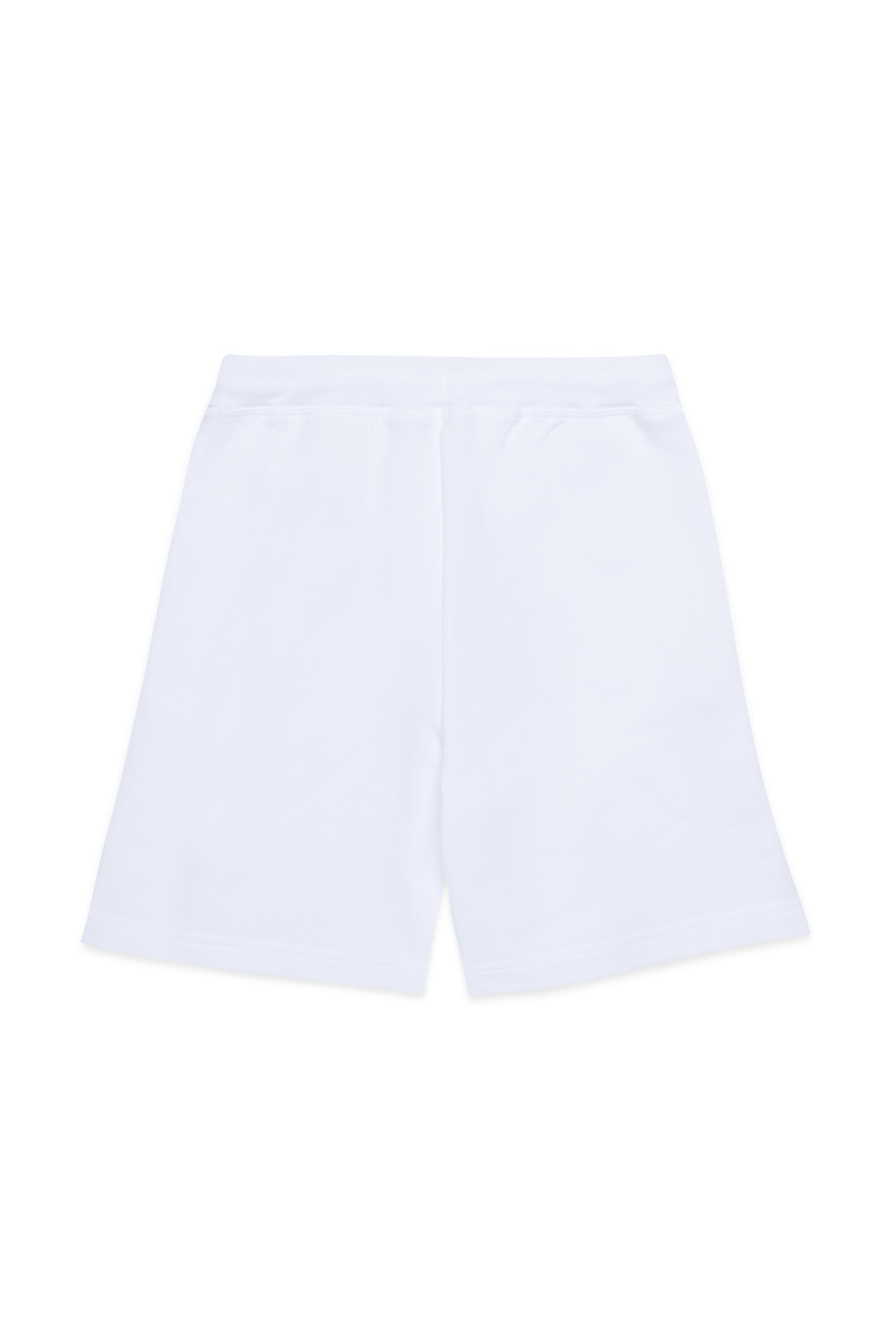 Shorts in felpa con logo