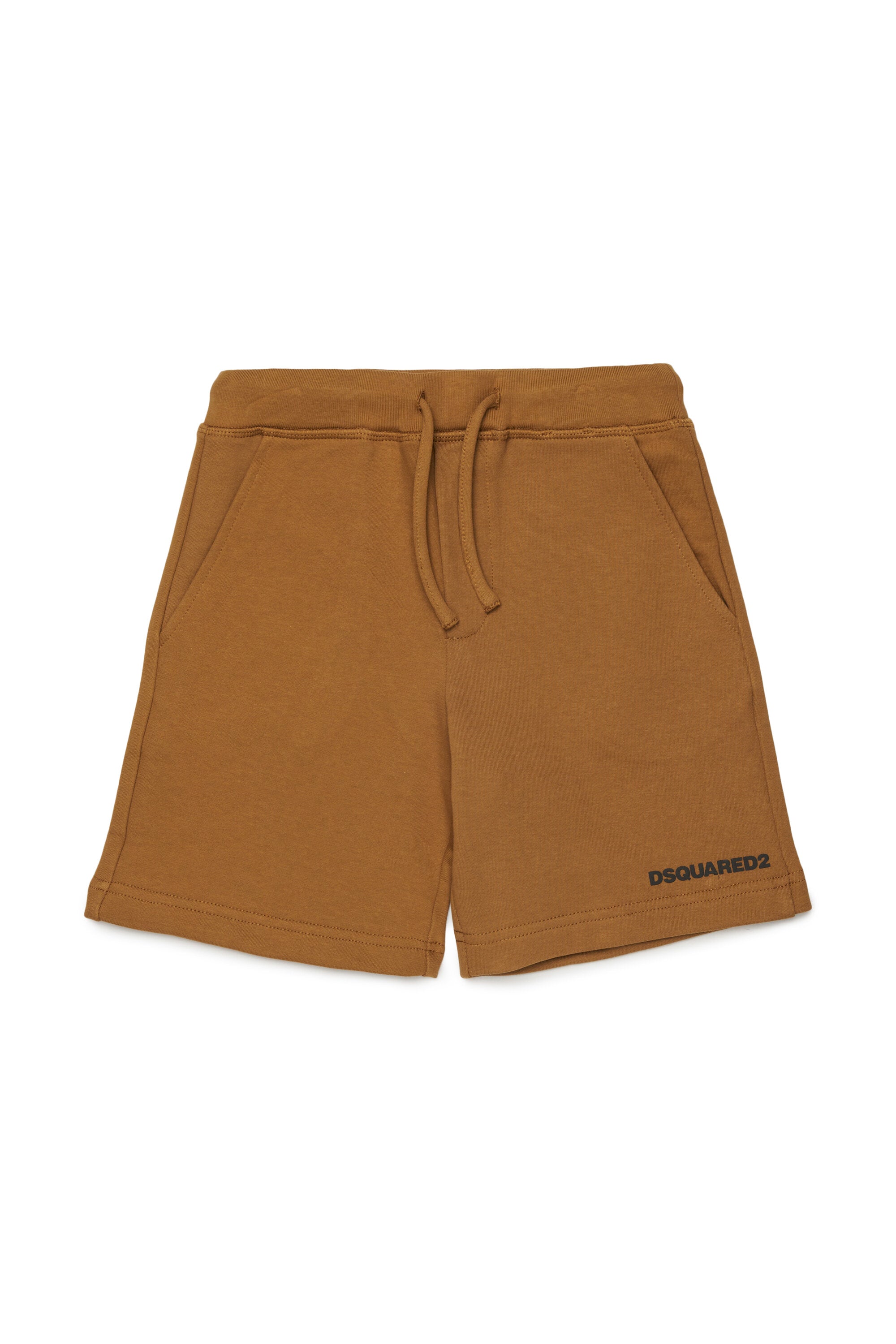Shorts in felpa con logo