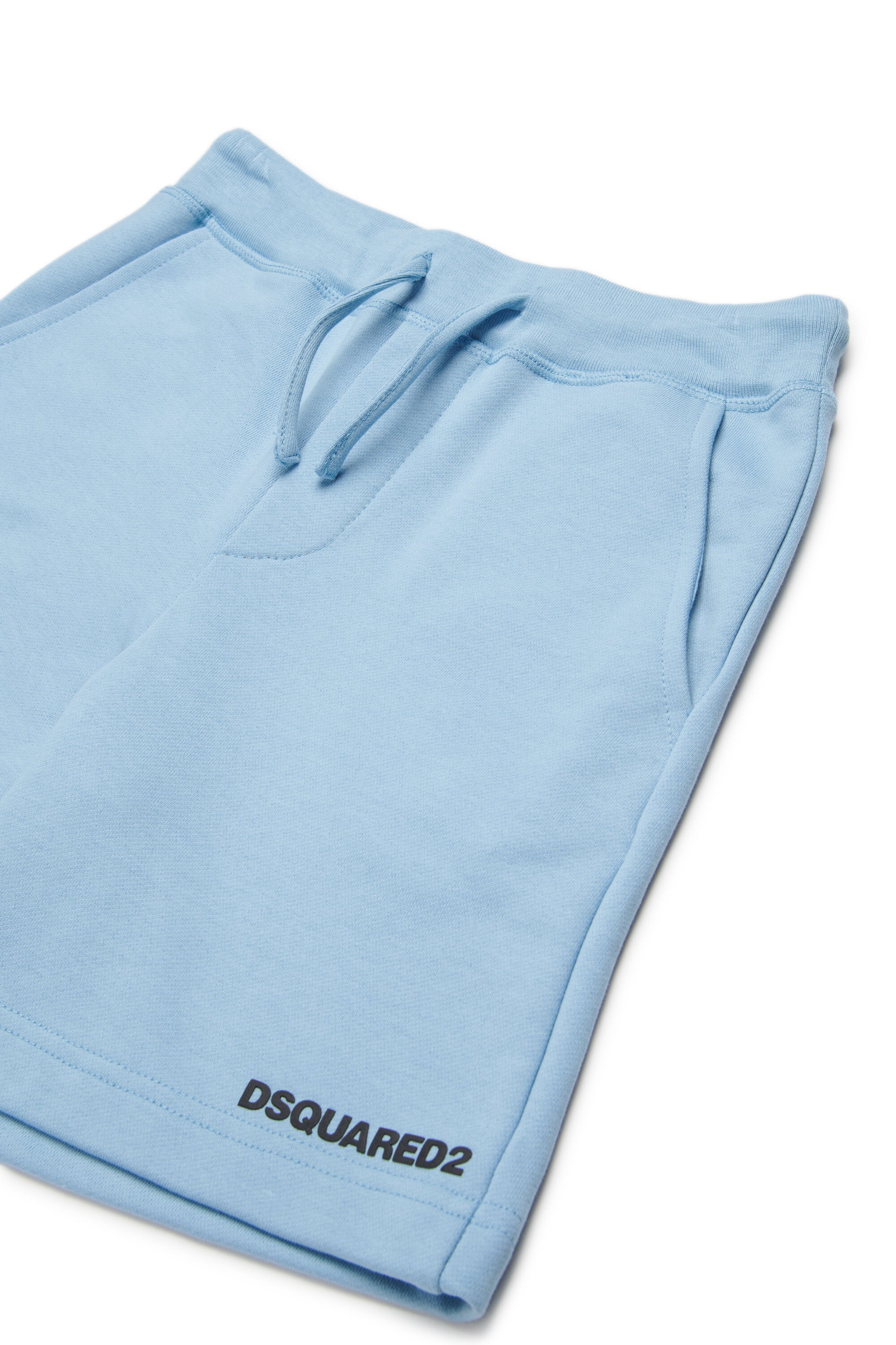 Shorts in felpa con logo