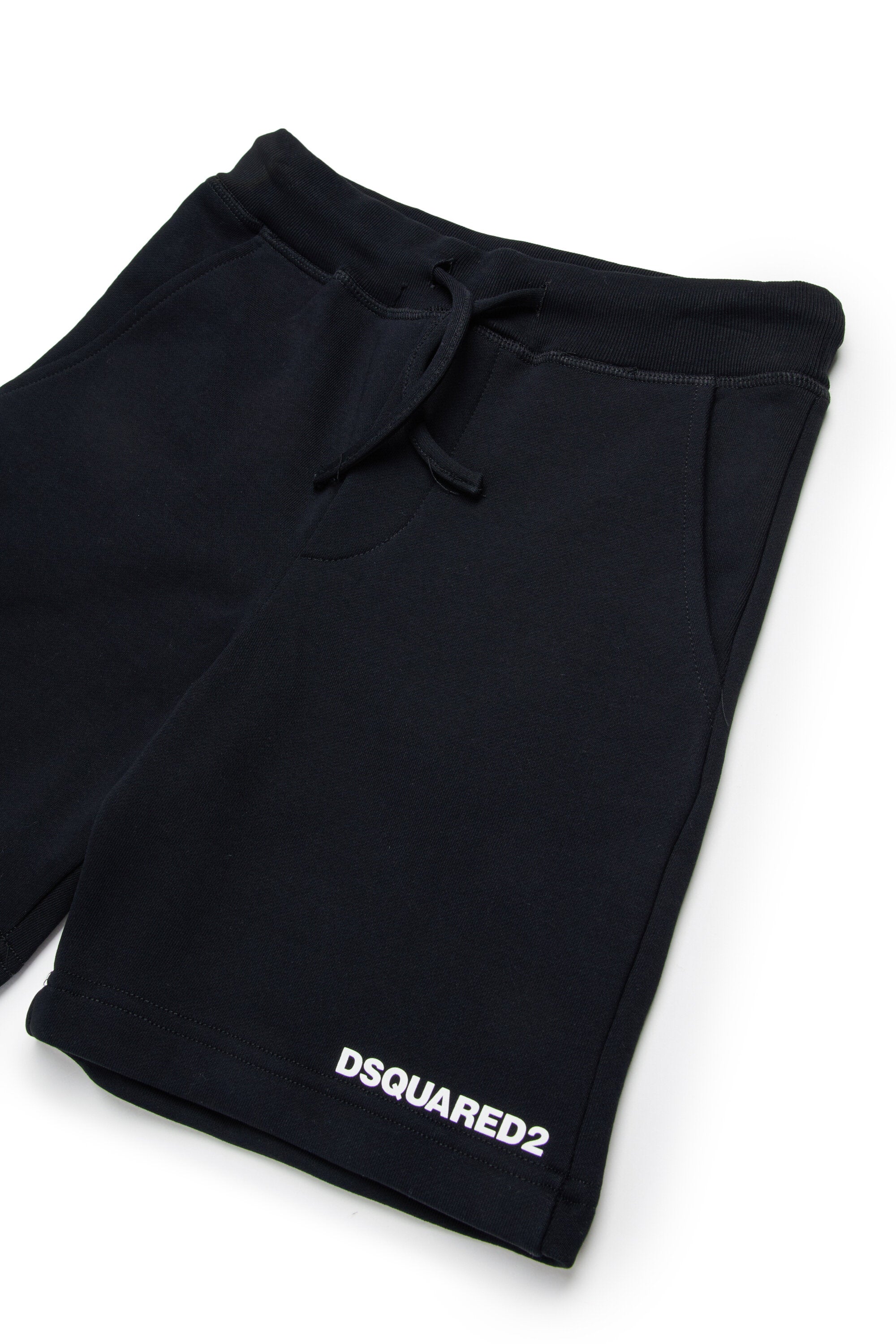 Shorts in felpa con logo