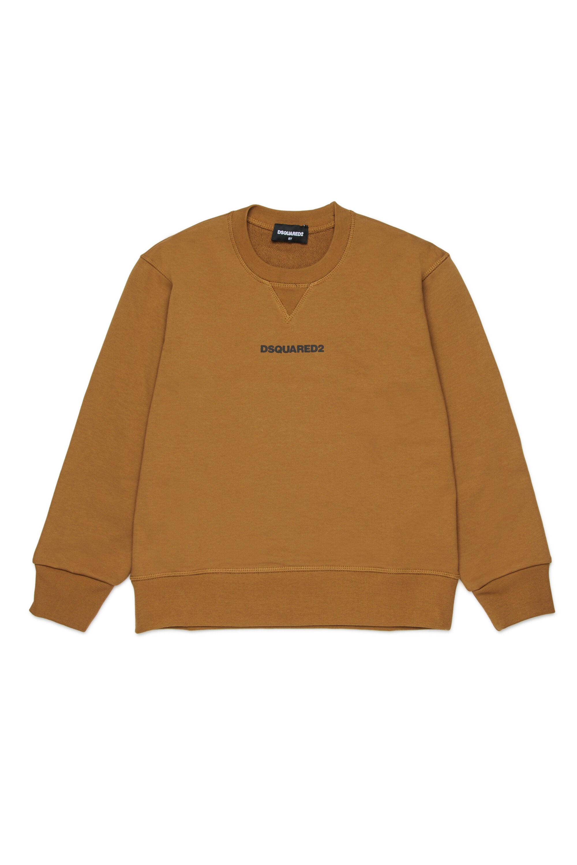 Felpa in cotone con logo
