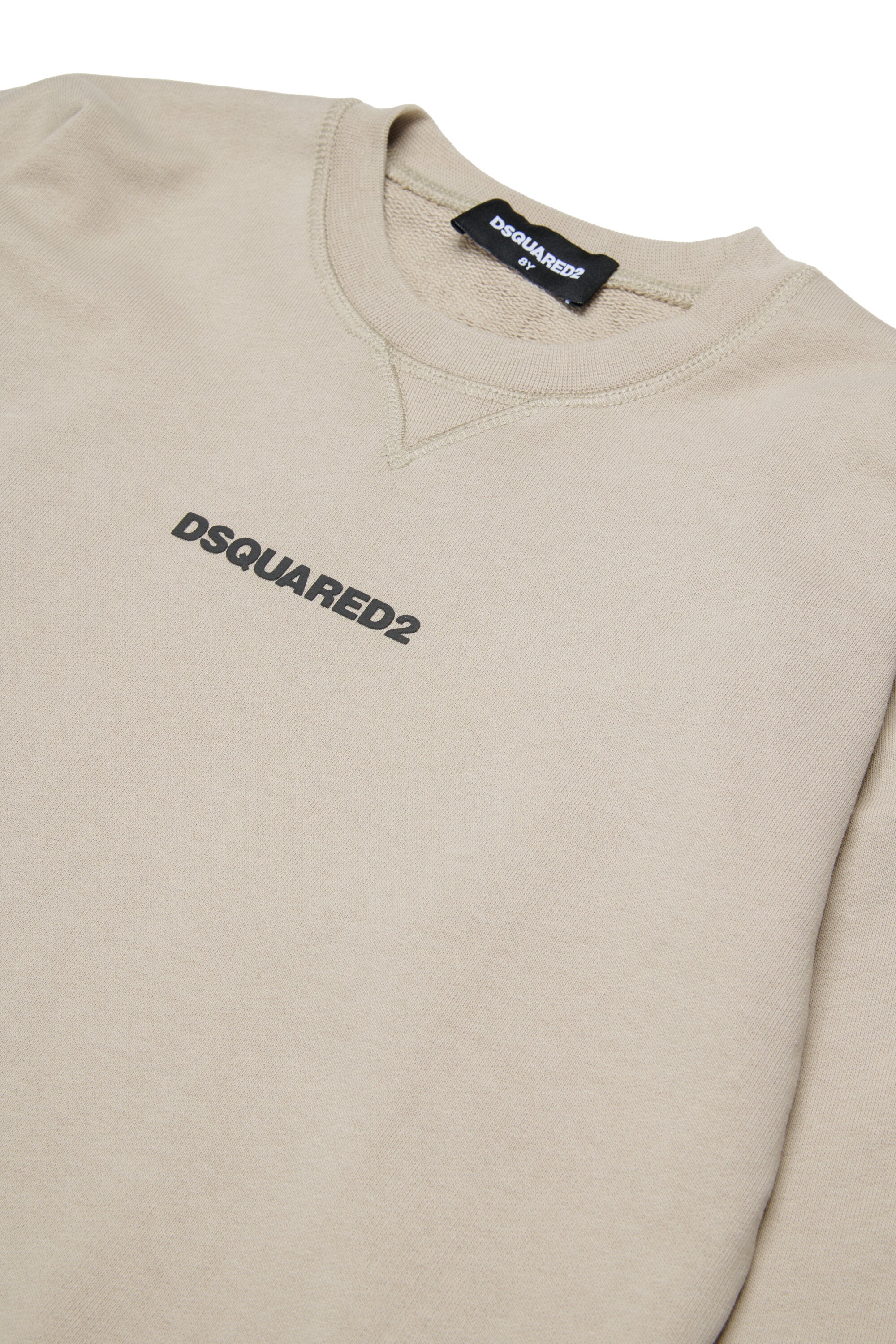 Sweat-shirt col rond avec logo