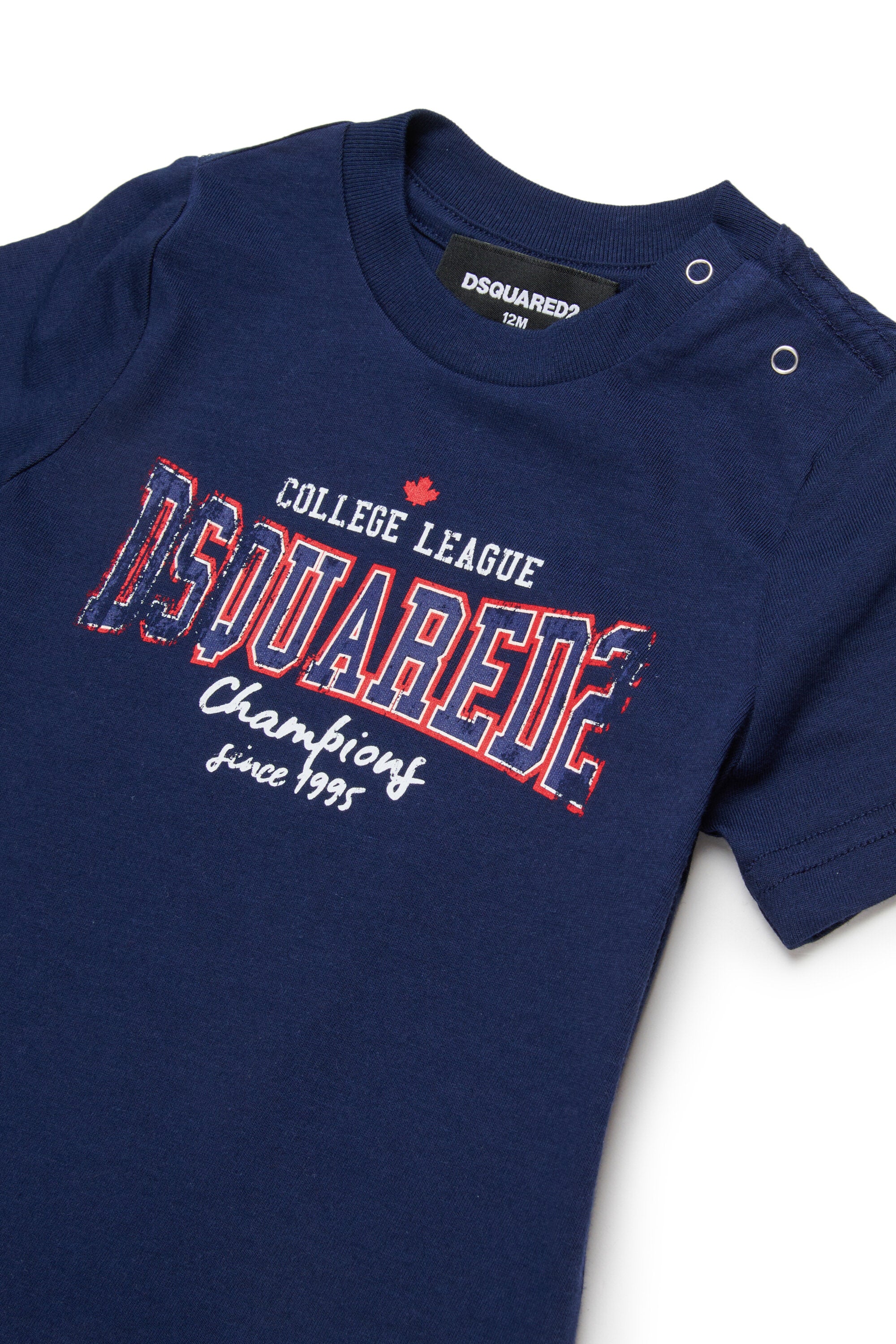 T-shirt con stampa college