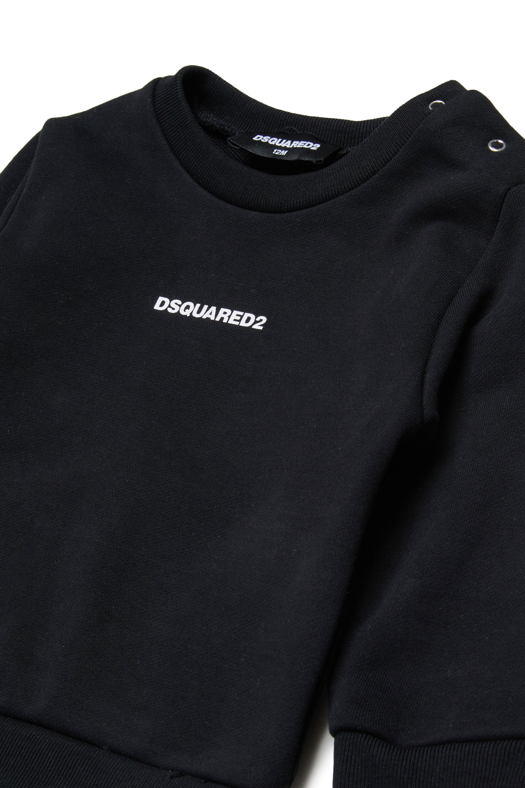 Felpa girocollo con logo Dsquared2