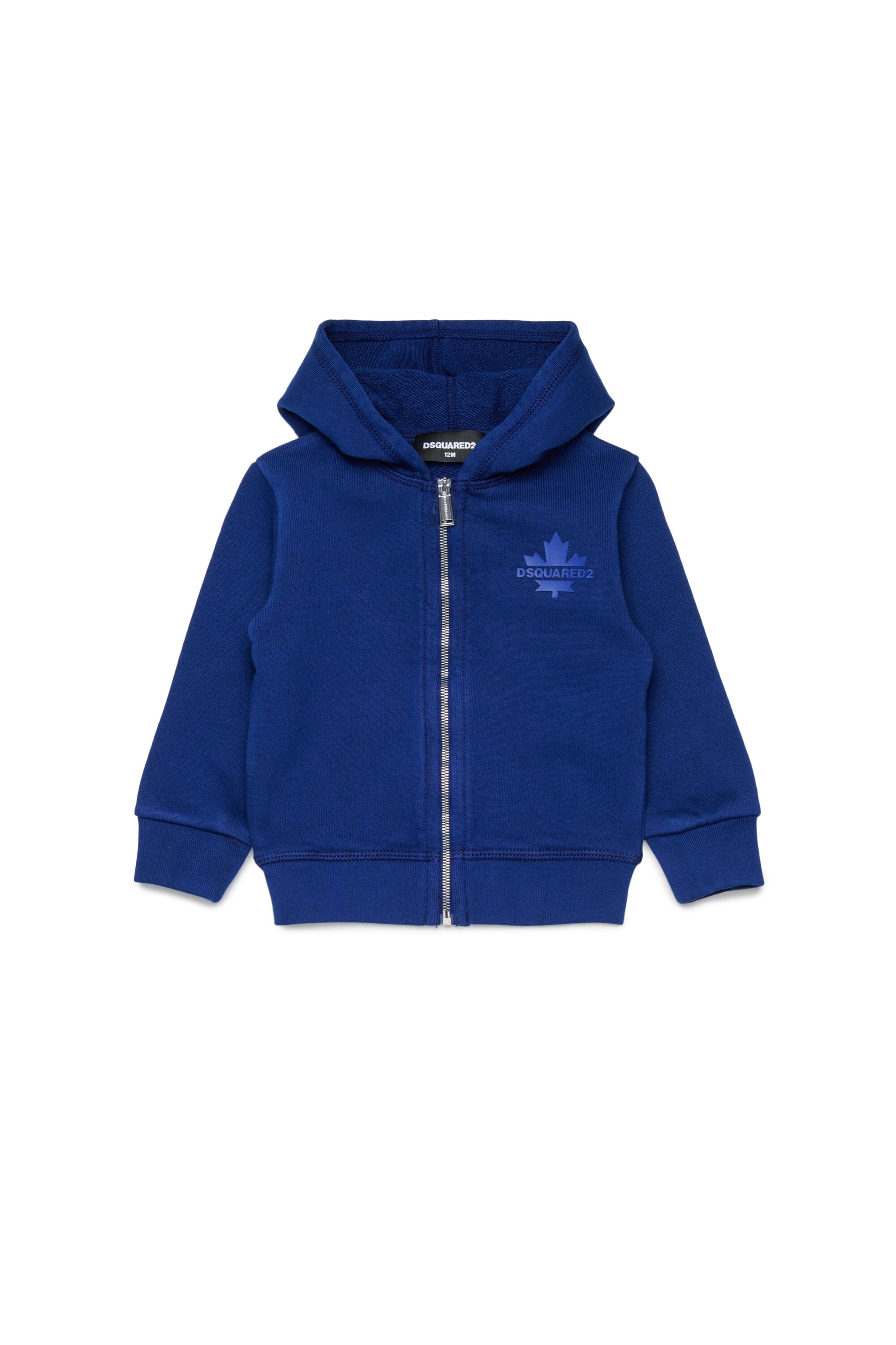 Felpa full zip con Maple Leaf