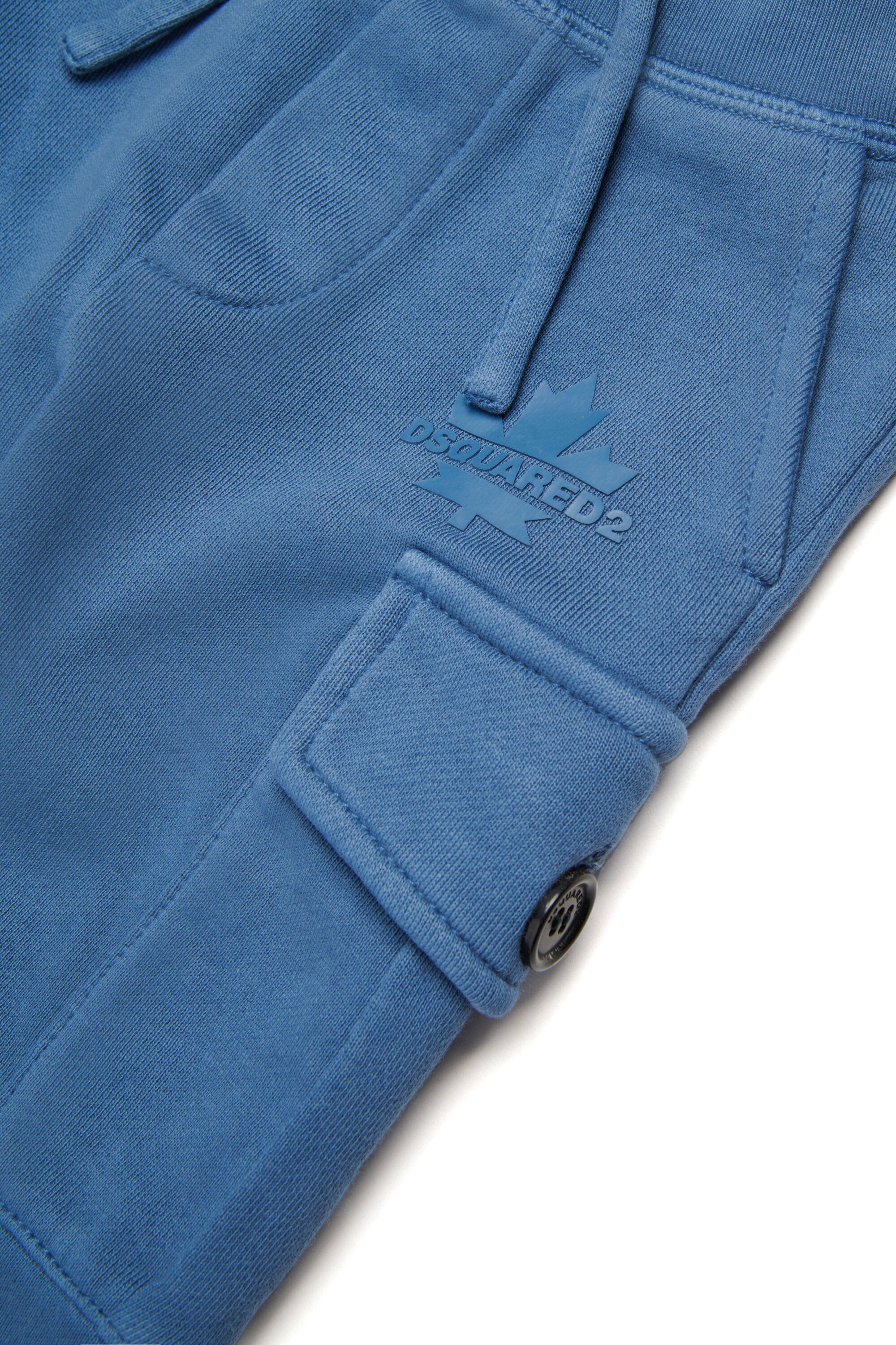 Pantalon cargo en laine polaire avec Maple Leaf