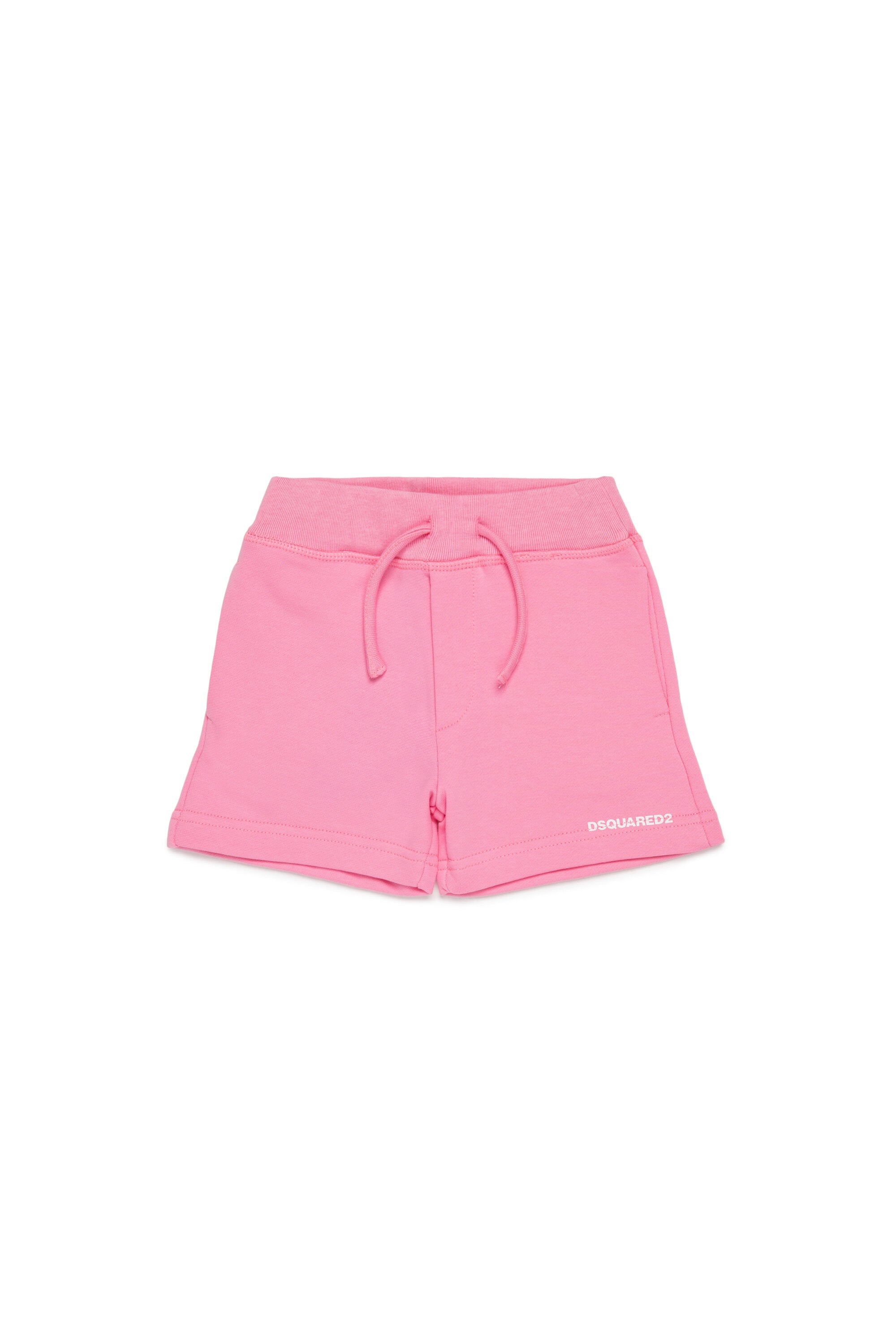 Shorts in felpa con logo Dsquared2