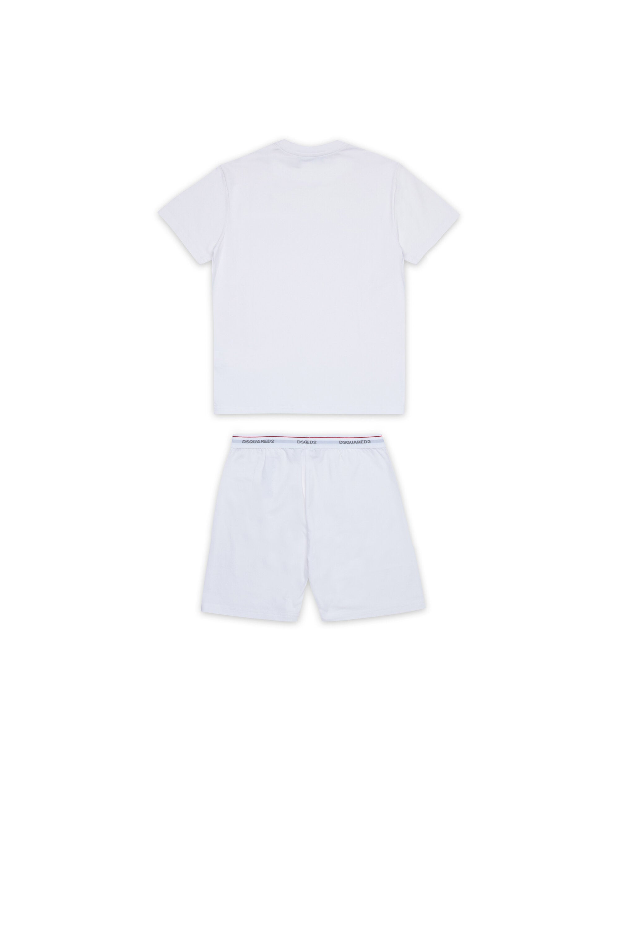 Pigiama corto con logo