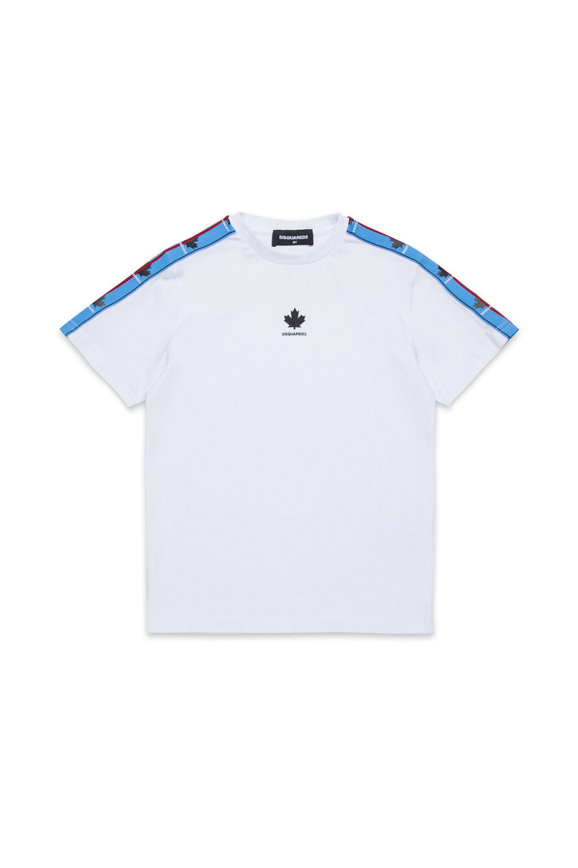 T-shirt con nastro logato