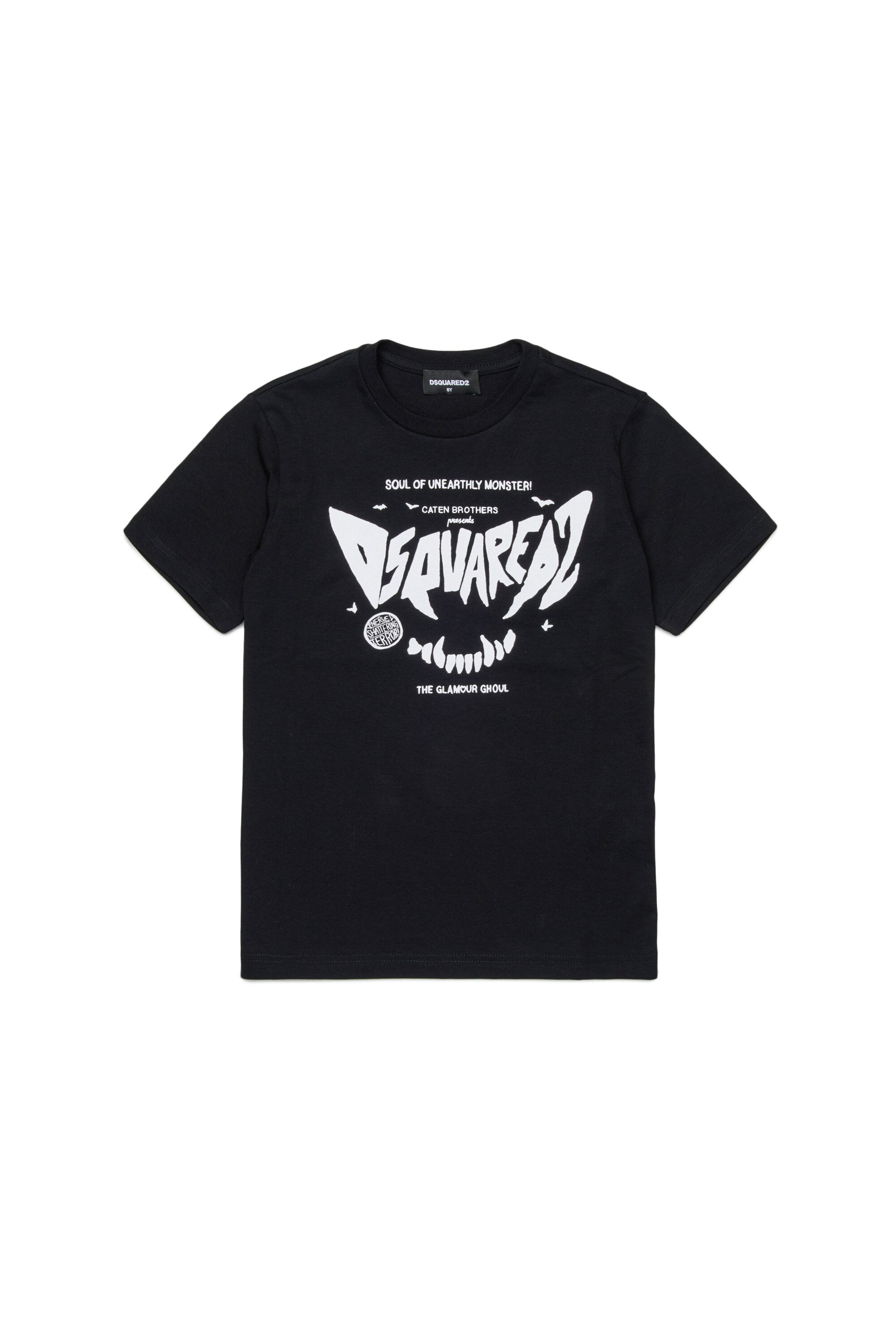 Jersey T-shirt with horror print