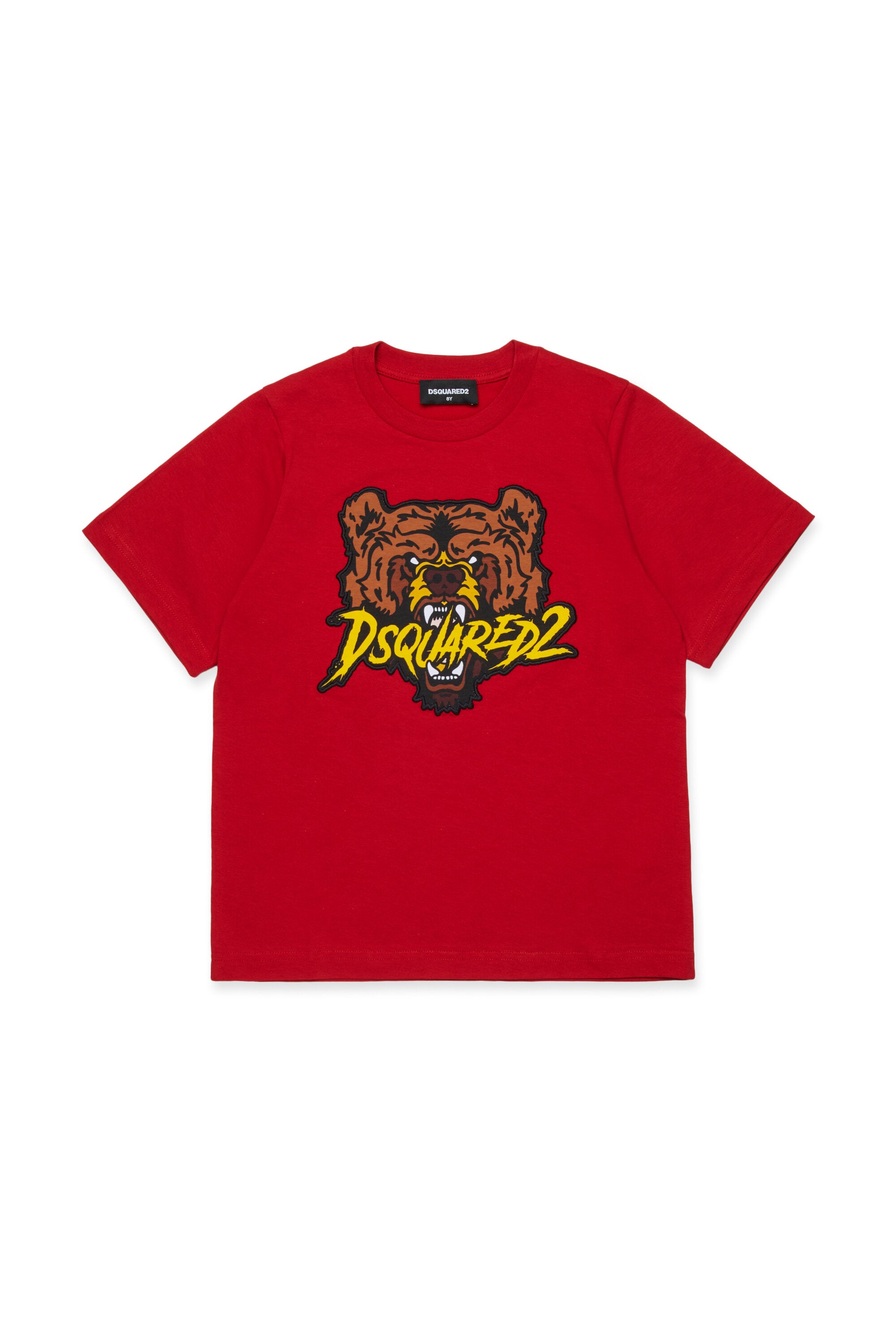 Bear patch jersey T-shirt
