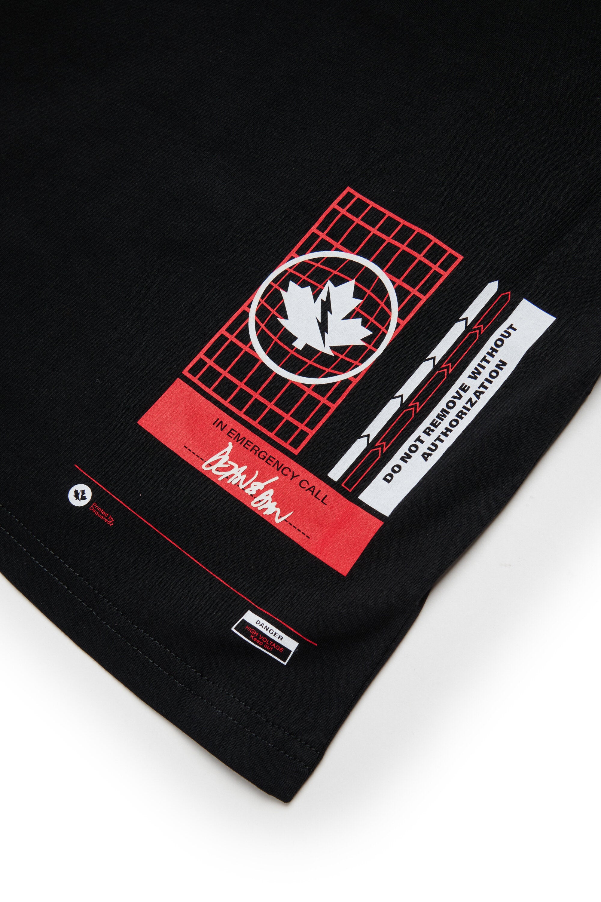 T-shirt in jersey con logo Laboratory