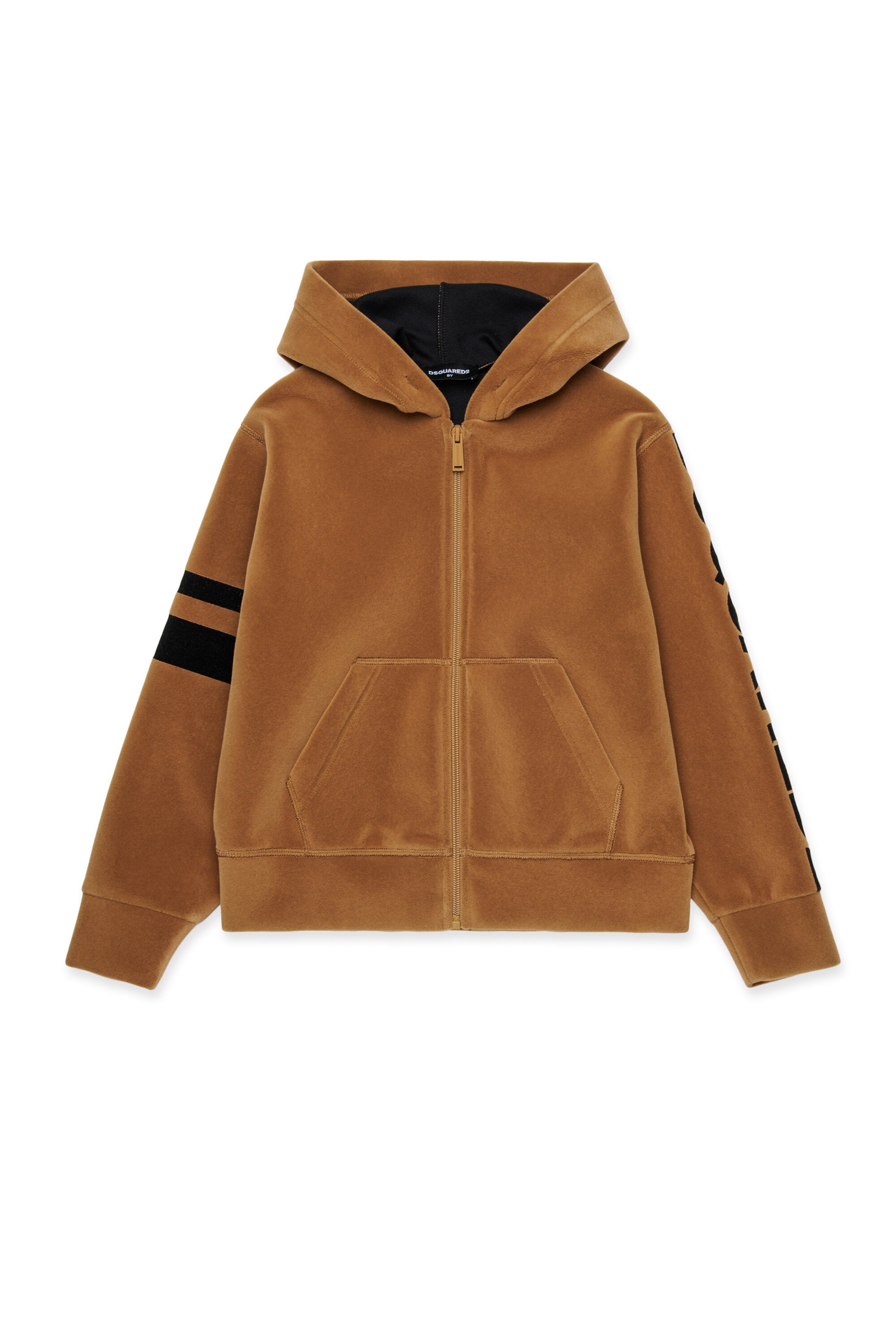 Felpa in neoprene con cappuccio