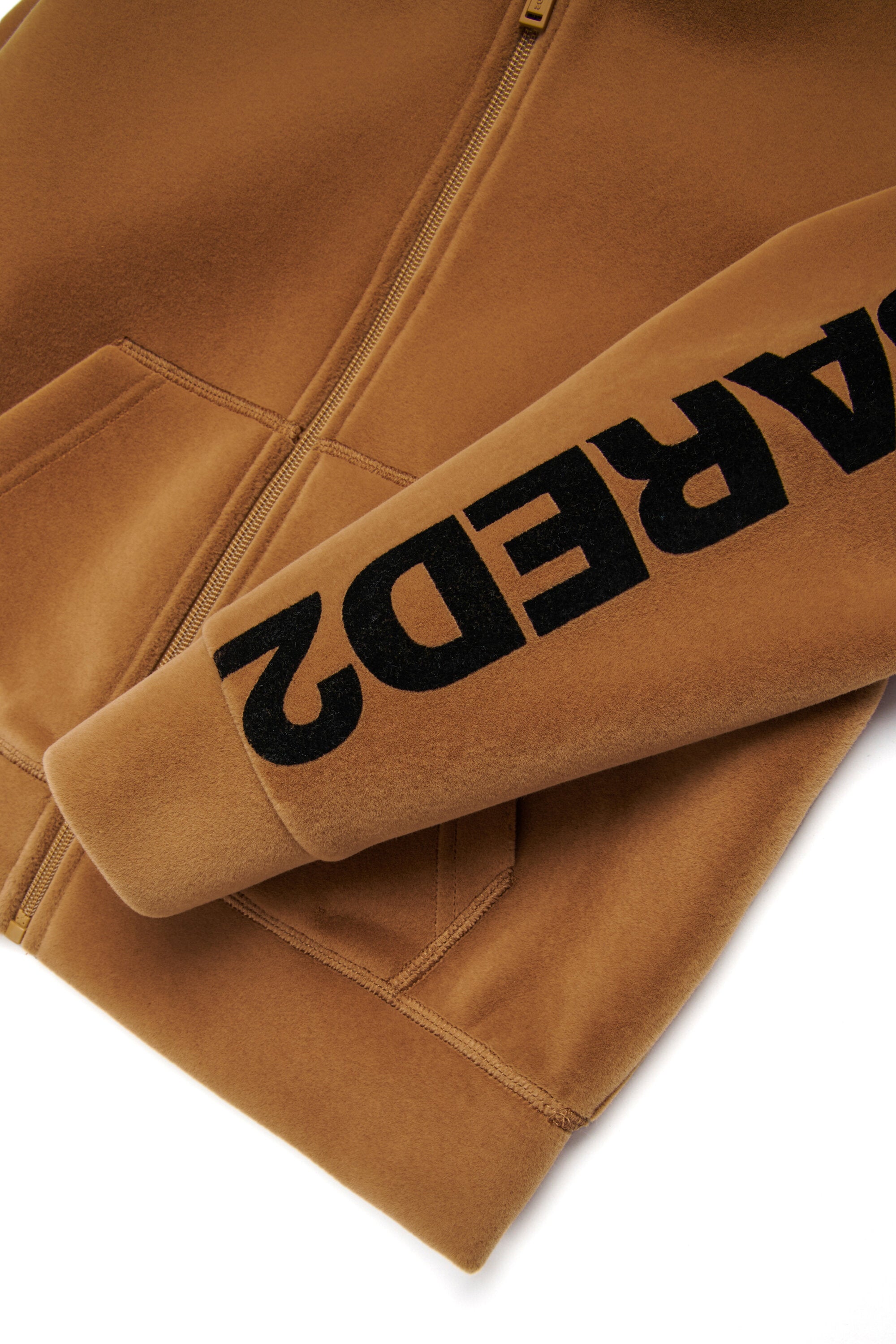 Felpa in neoprene con cappuccio