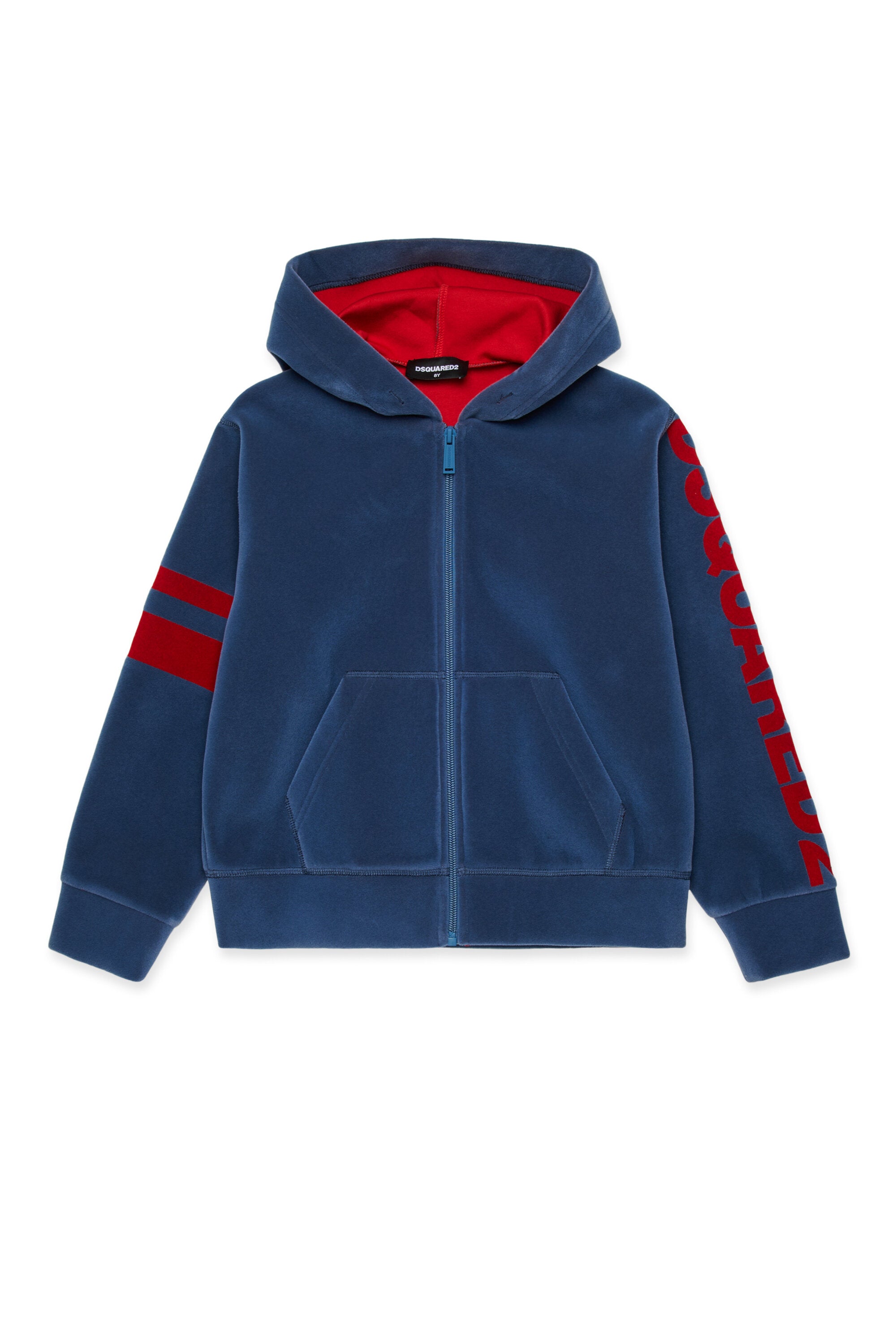 Felpa in neoprene con cappuccio