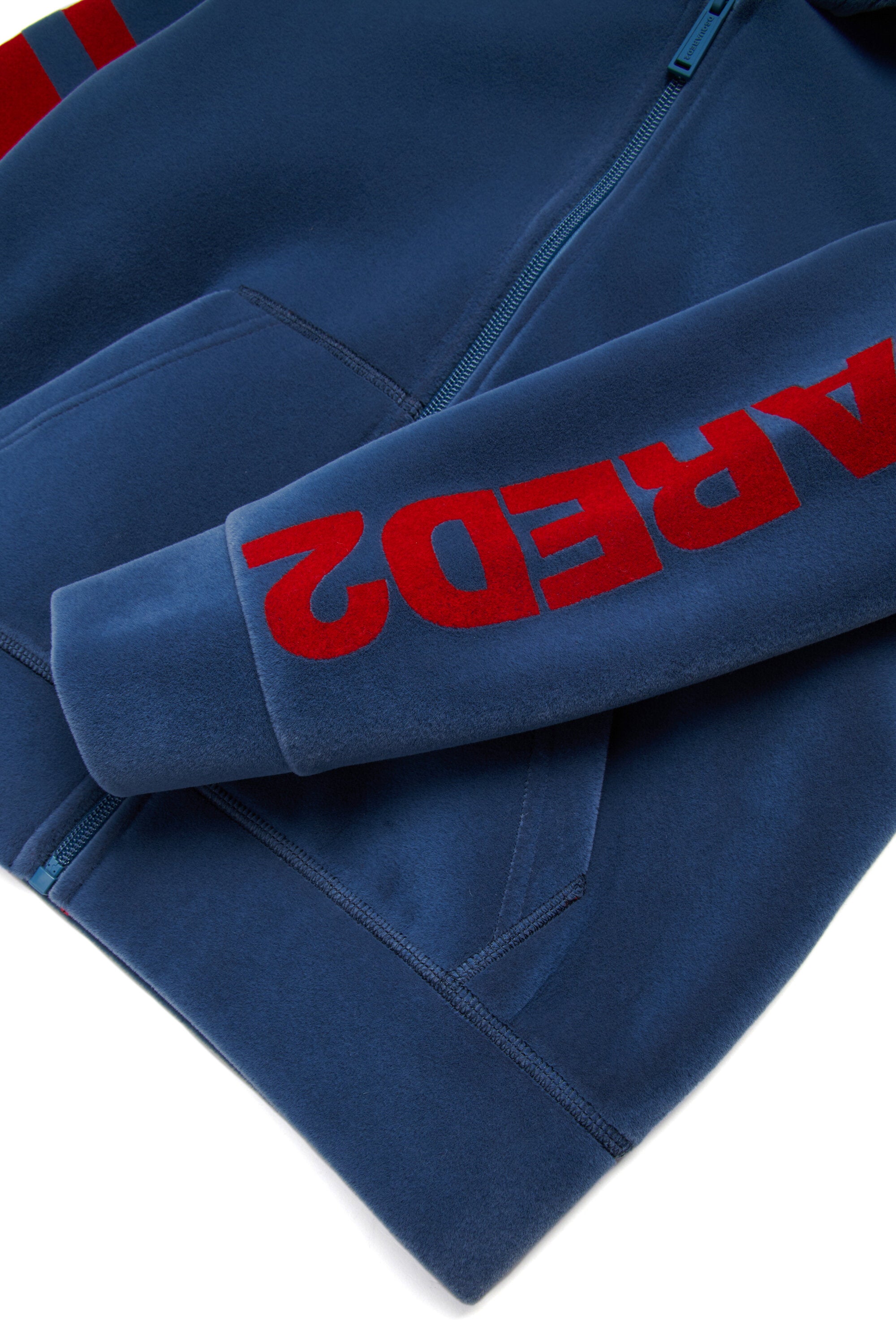 Felpa in neoprene con cappuccio