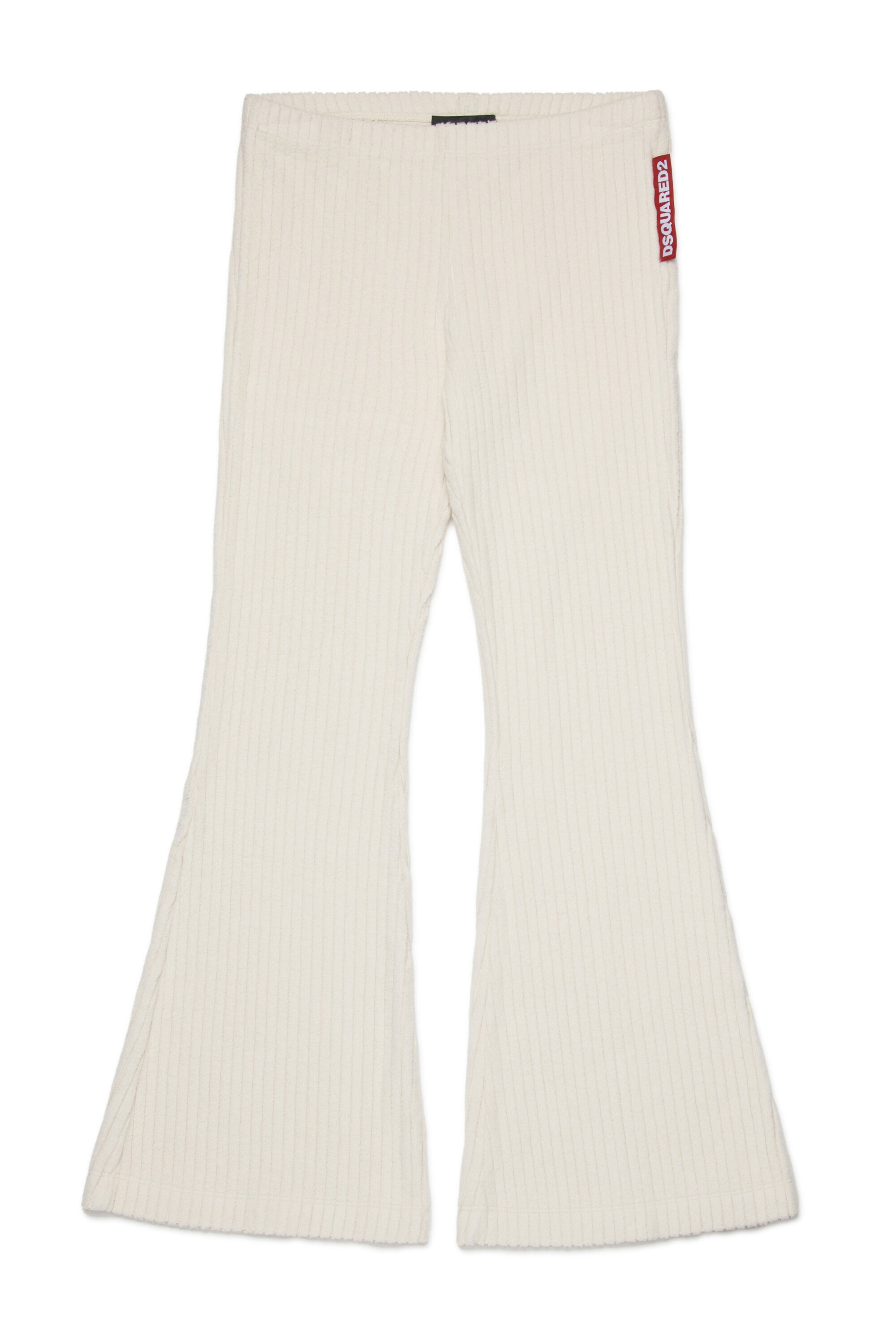 Pantaloni flare in velluto a coste