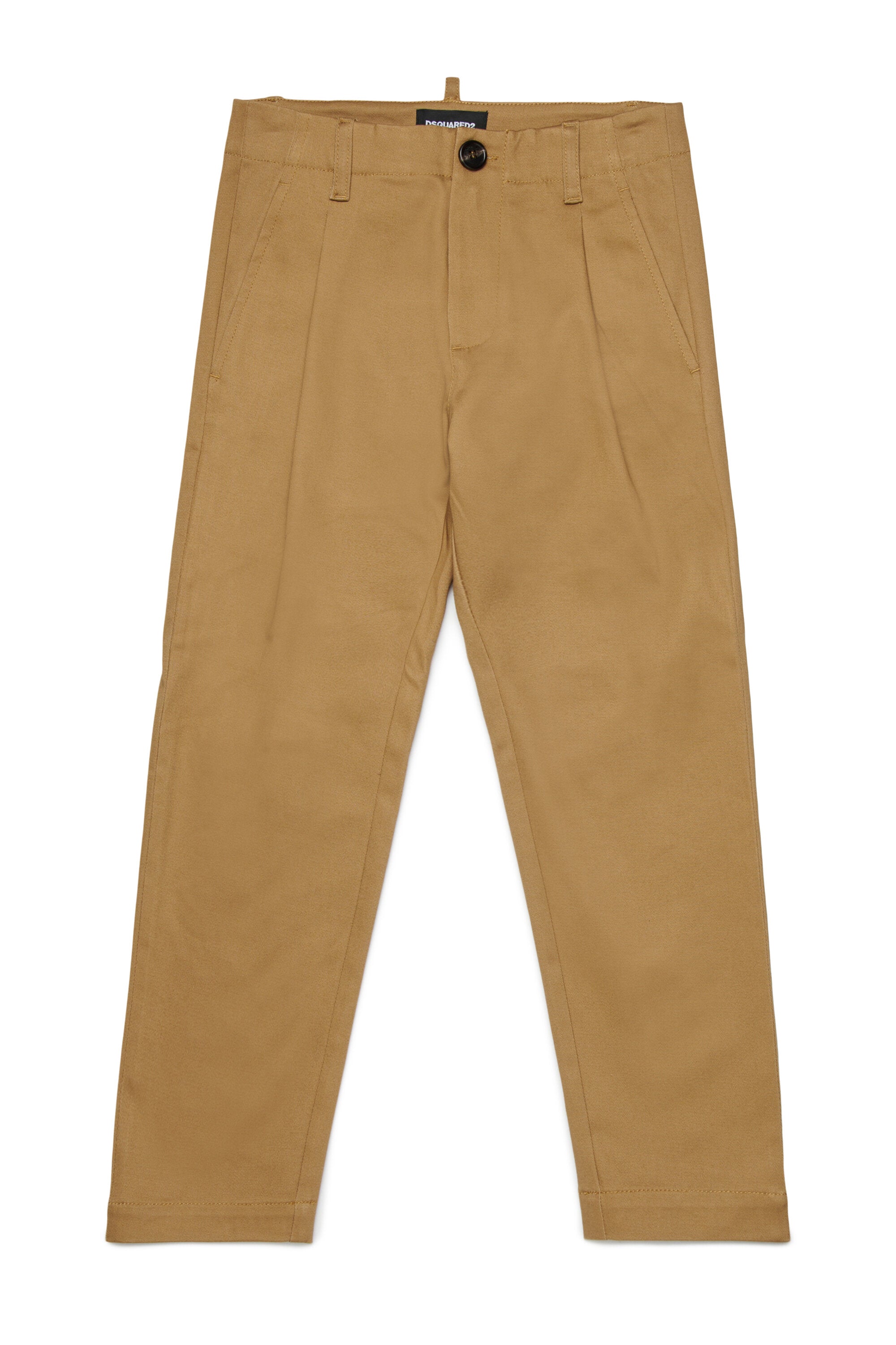 Pantaloni chino in gabardina
