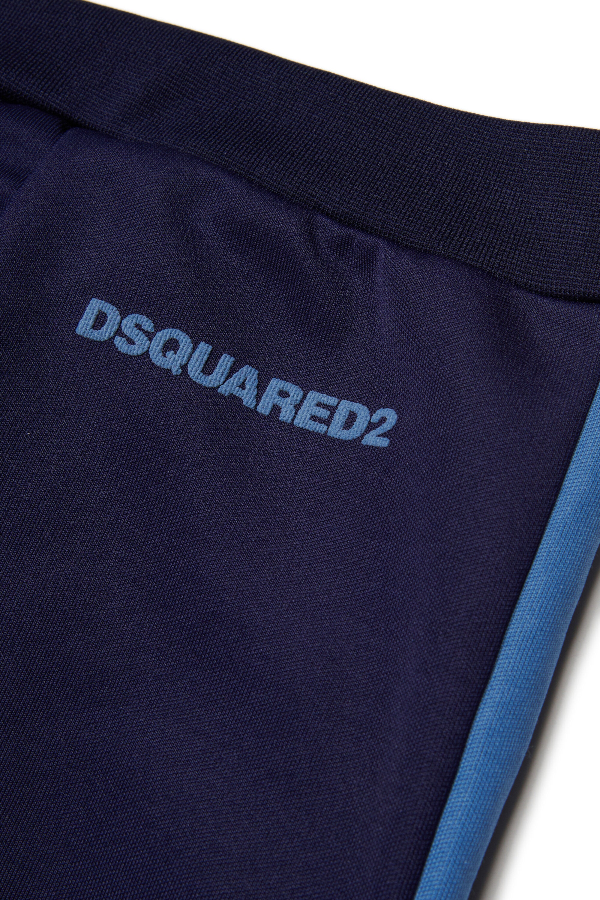 Pantaloni in neoprene colorblock